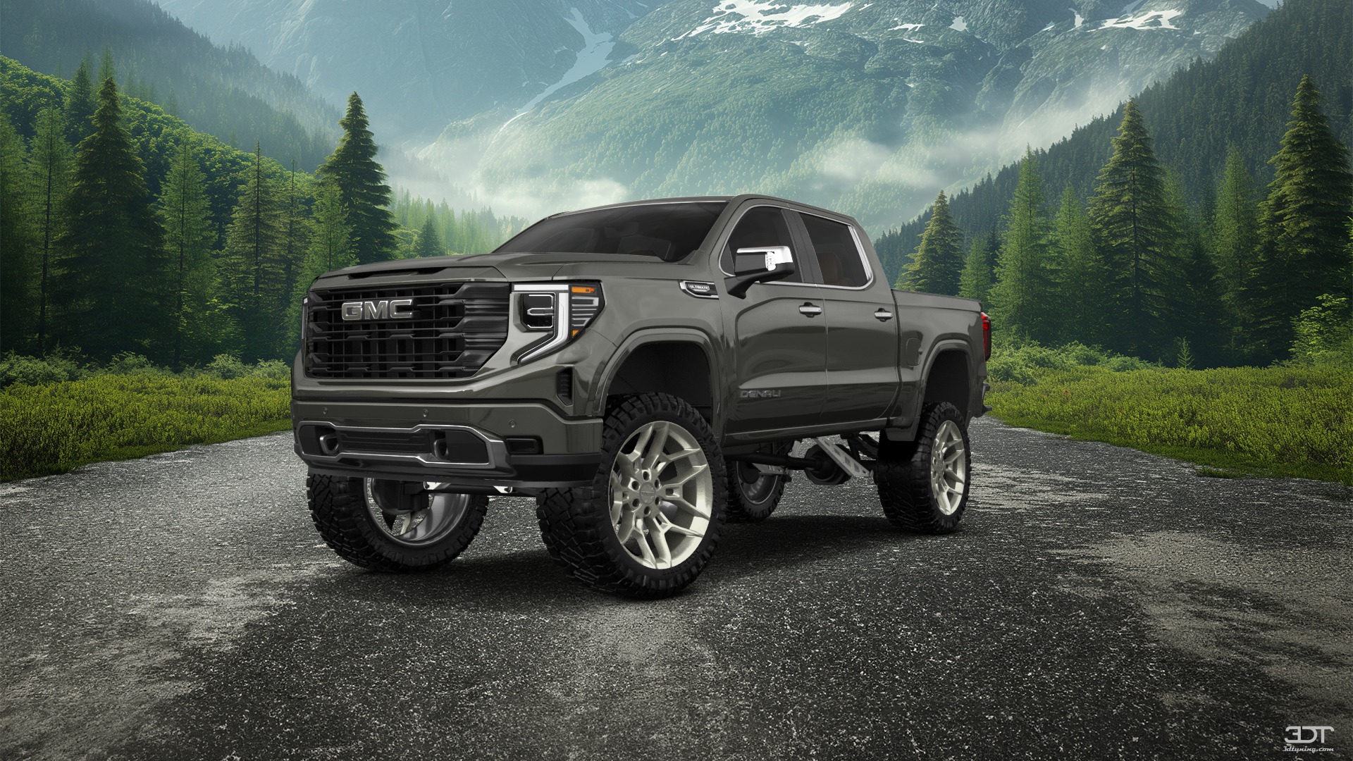 GMC Sierra 1500 Crew Cab 5.8 ft box 4 Door pickup truck 2023