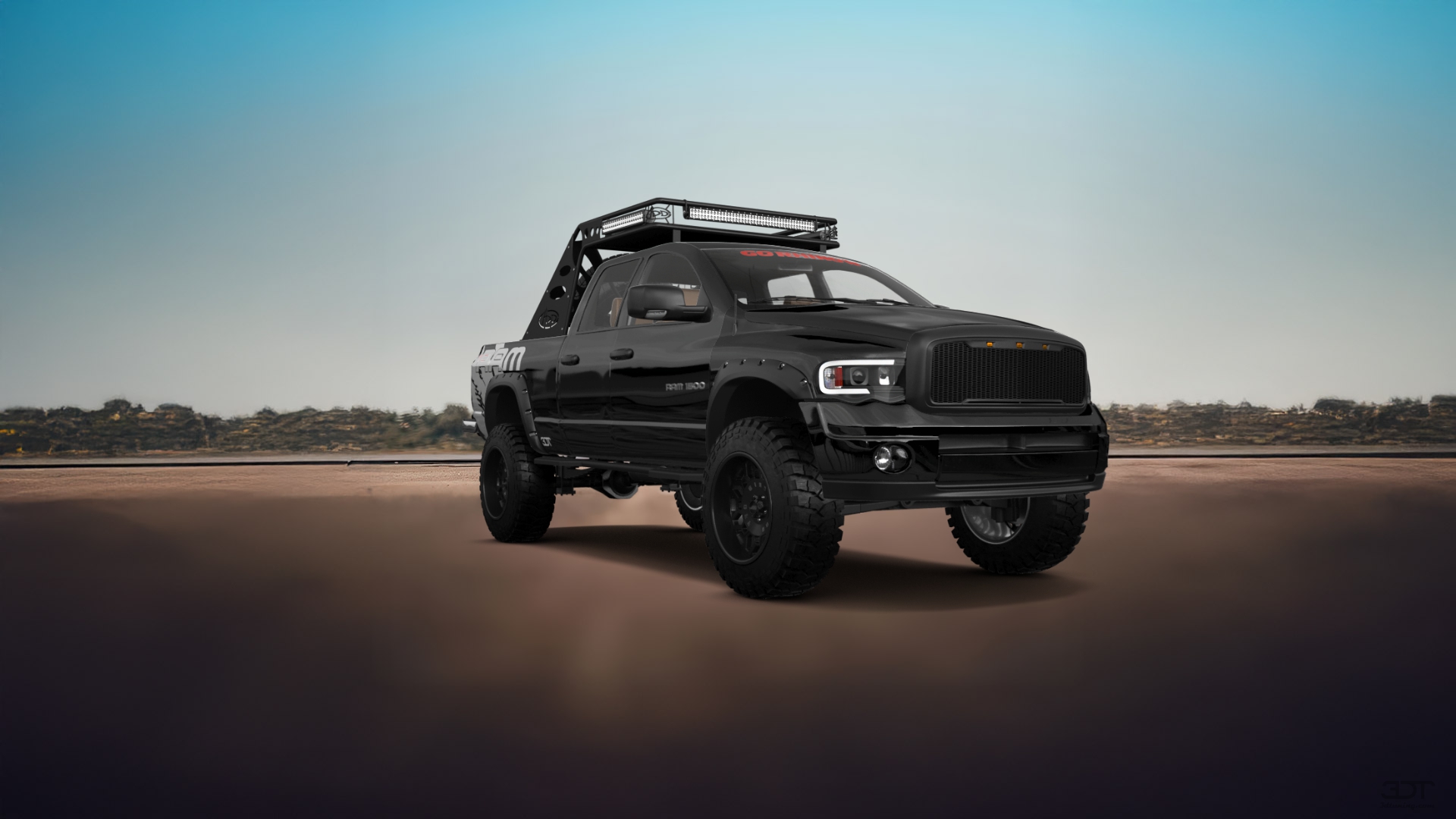 Dodge Ram 1500 6.4 ft box 4 Door pickup truck 2002 tuning