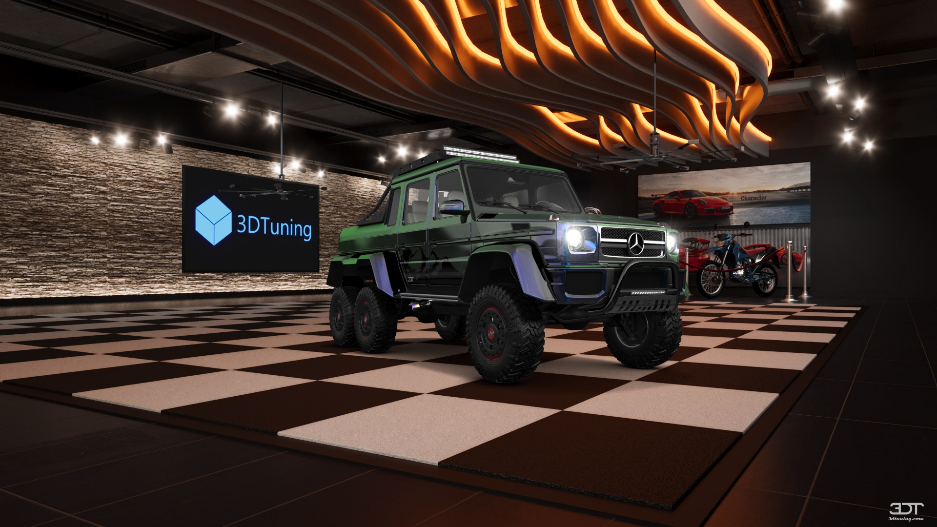 Mercedes G 63 AMG 6x6 4 Door pickup truck 2013