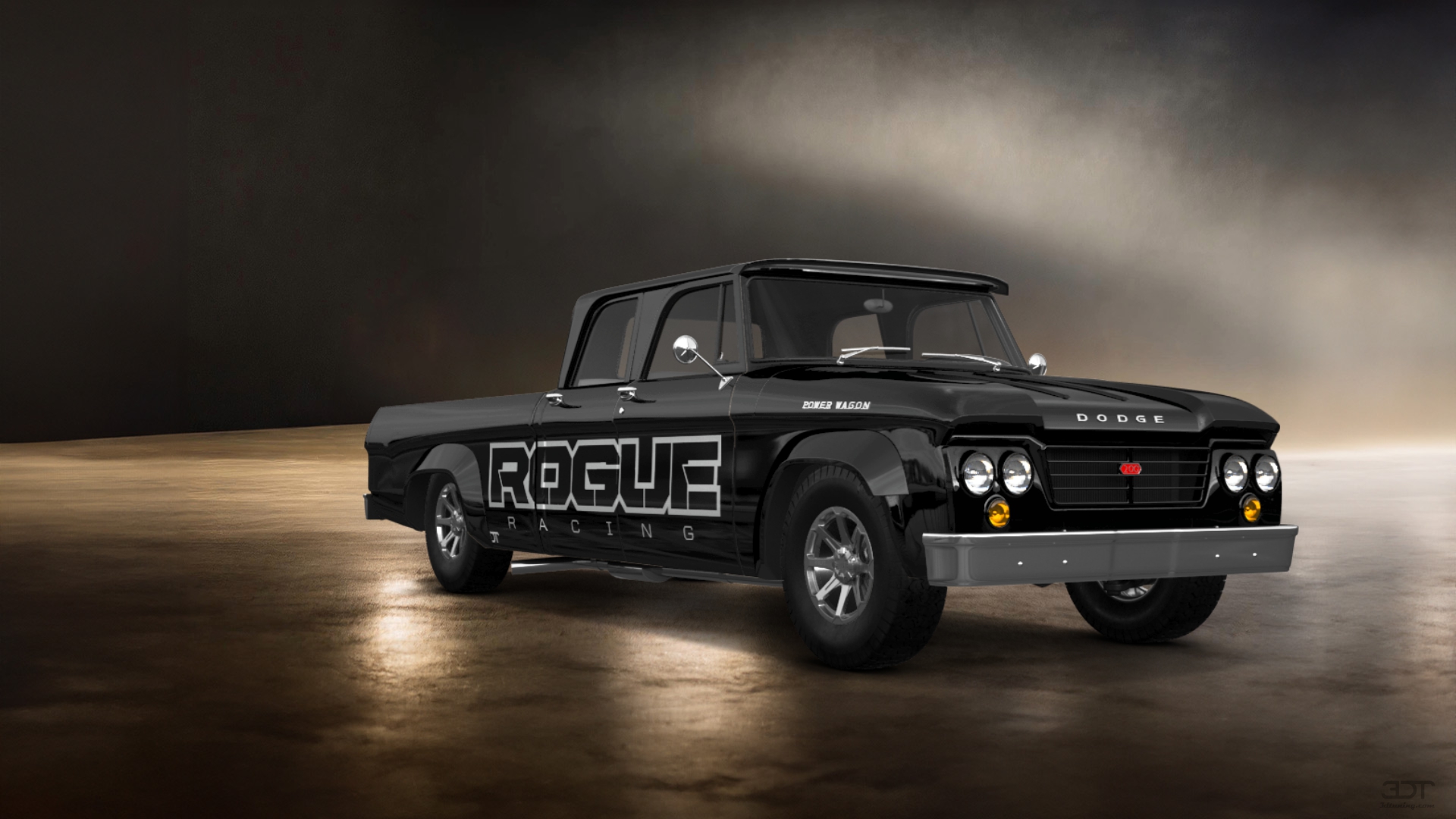 Dodge Power Wagon 4 Door pickup truck 1964