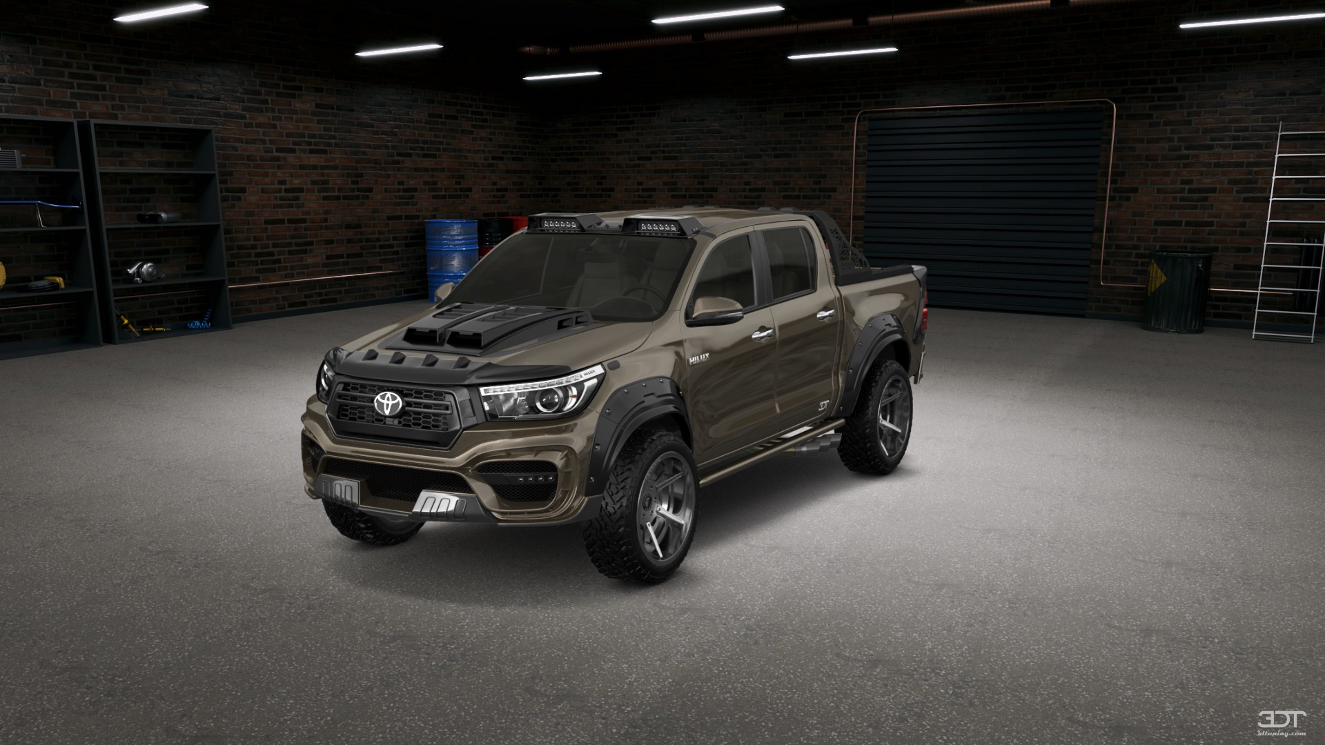 Toyota Hilux Double Cab 4 Door pickup truck 2015 tuning