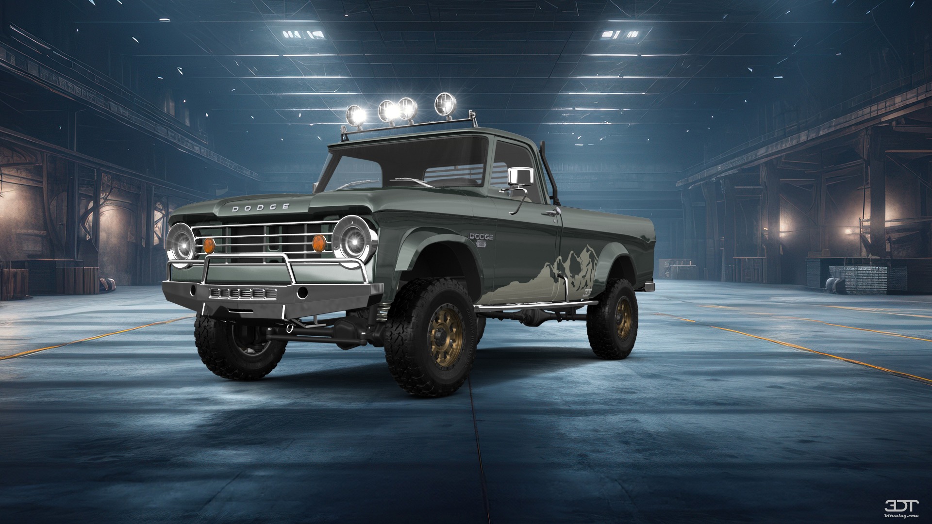 Dodge Power Wagon W200 2 Door pickup truck 1966