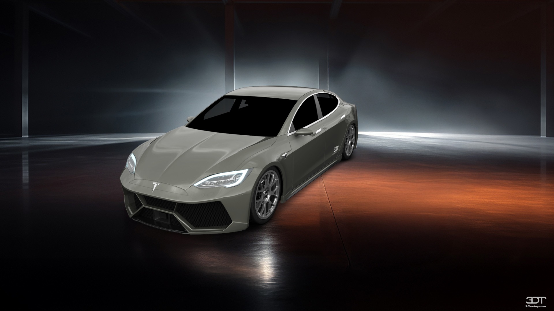 Tesla Model S 5 Door Liftback 2013 tuning