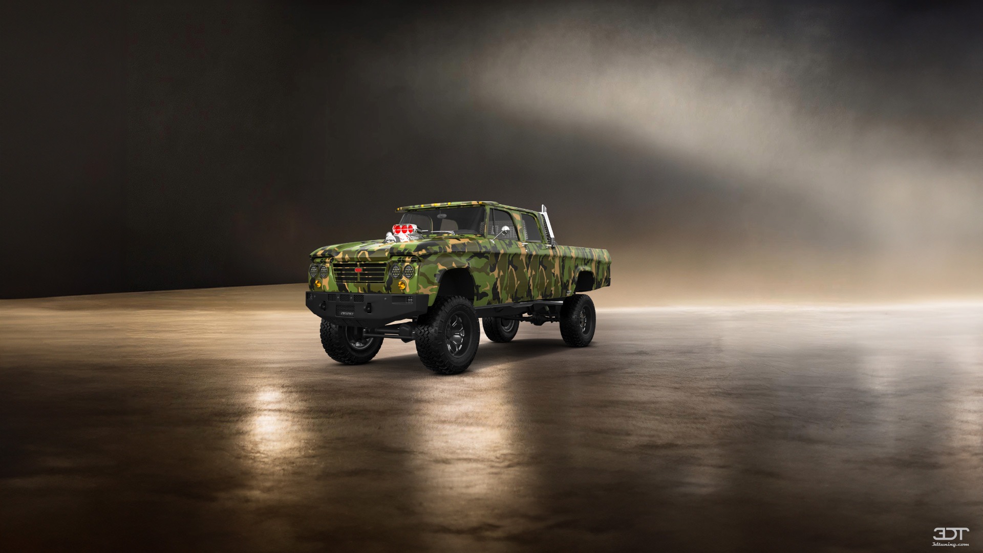 Dodge Power Wagon 4 Door pickup truck 1964