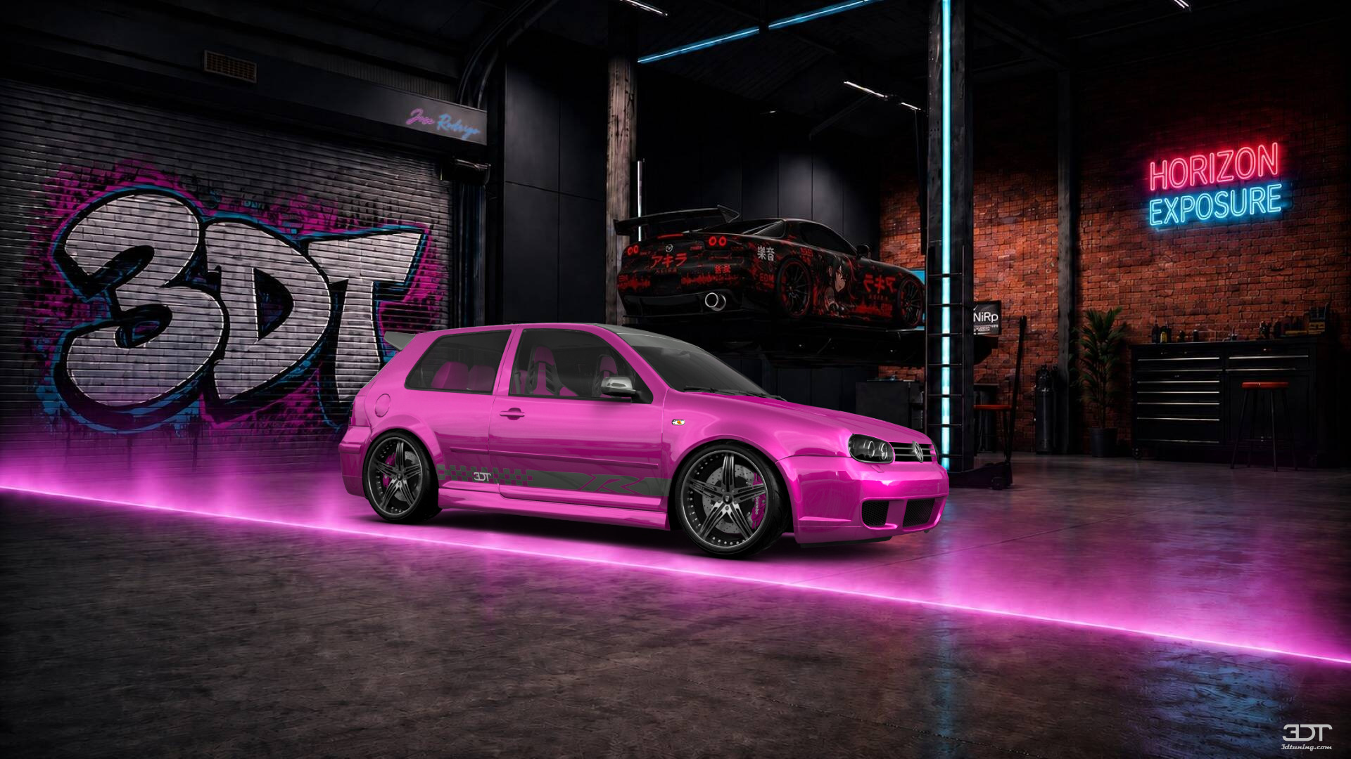 Volkswagen Golf 4 (mk4) 3 Door Hatchback 1997 tuning