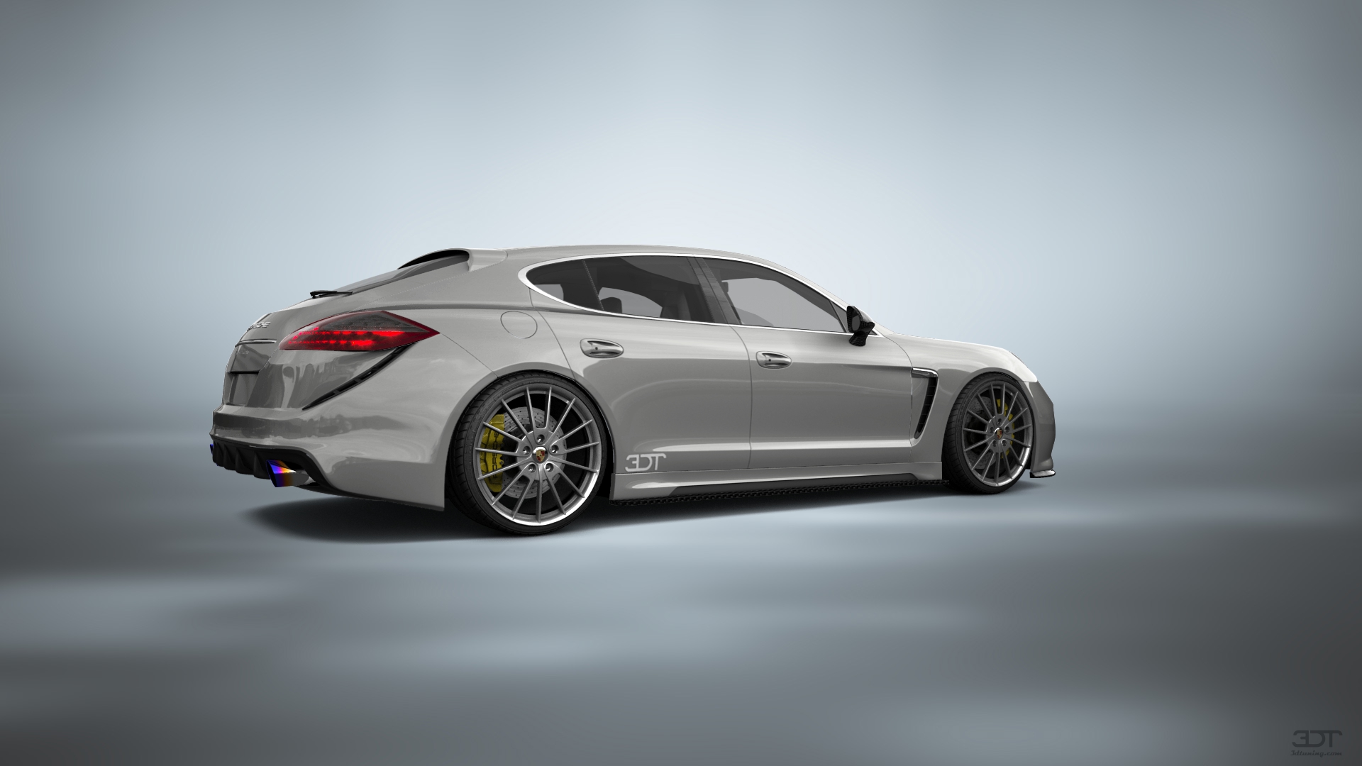 Porsche Panamera 4 door fastback saloon 2011