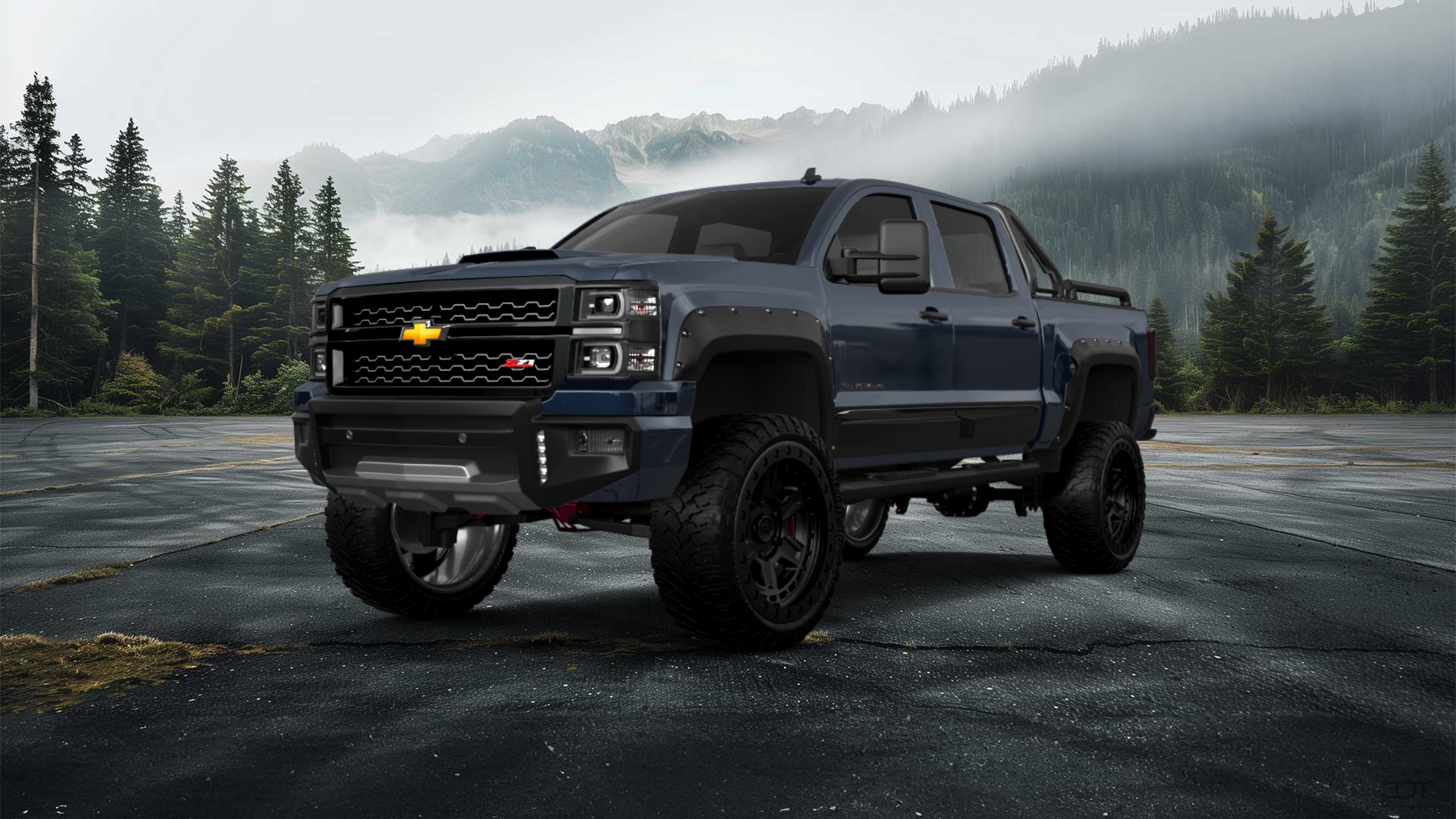 Chevrolet Silverado 1500 4 Door pickup truck 2014 tuning