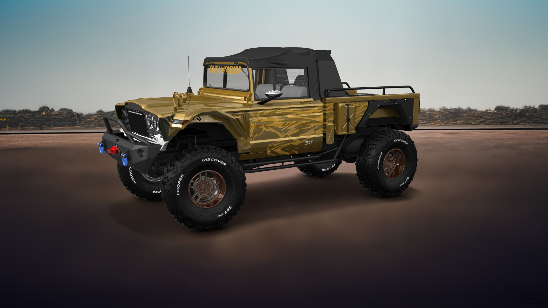 Jeep Kaiser M715 2 Door pickup truck 1968 tuning