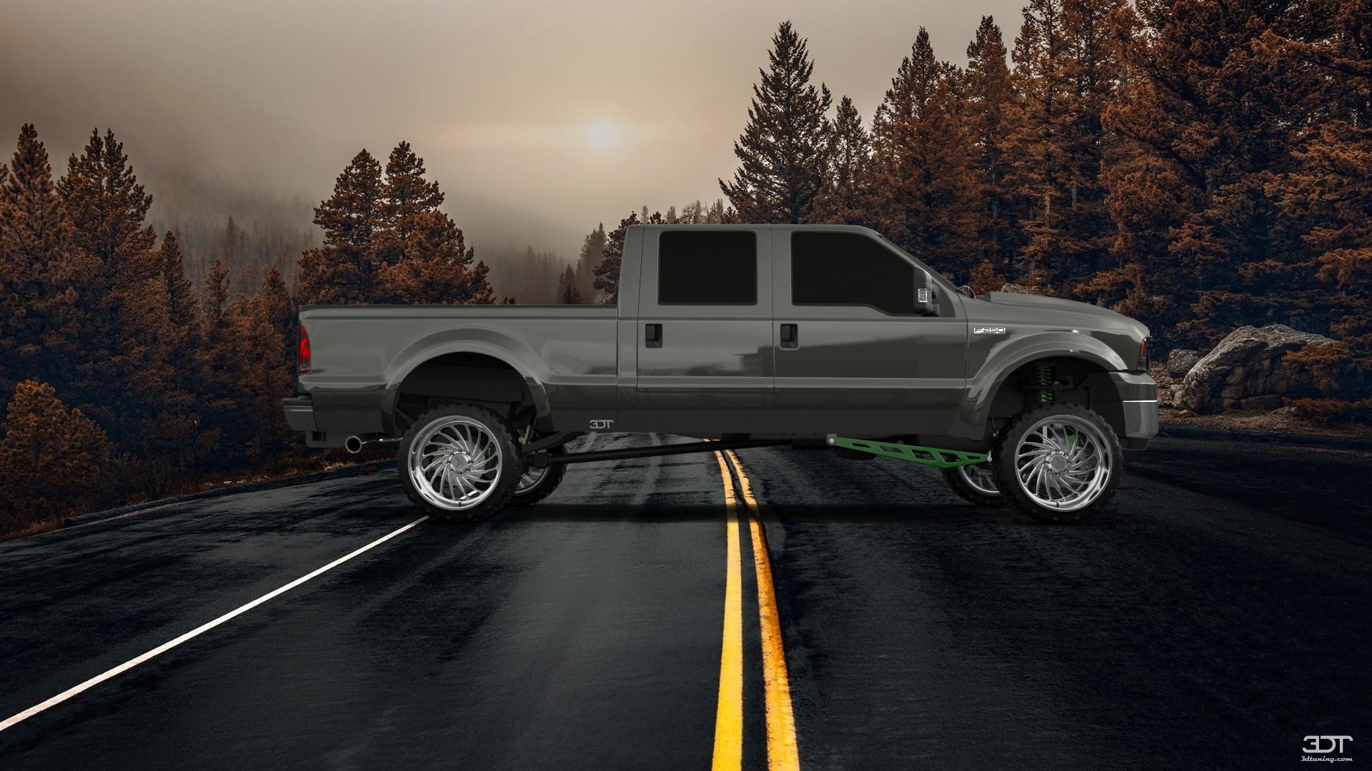 Ford F-250 Crew Cab 4 Door pickup truck 1999