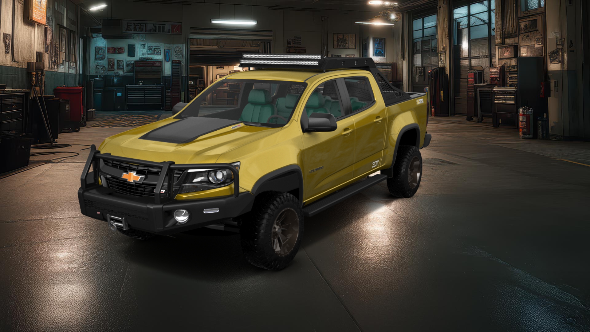 Chevrolet Colorado Crew Cab 4 Door pickup truck 2015 tuning