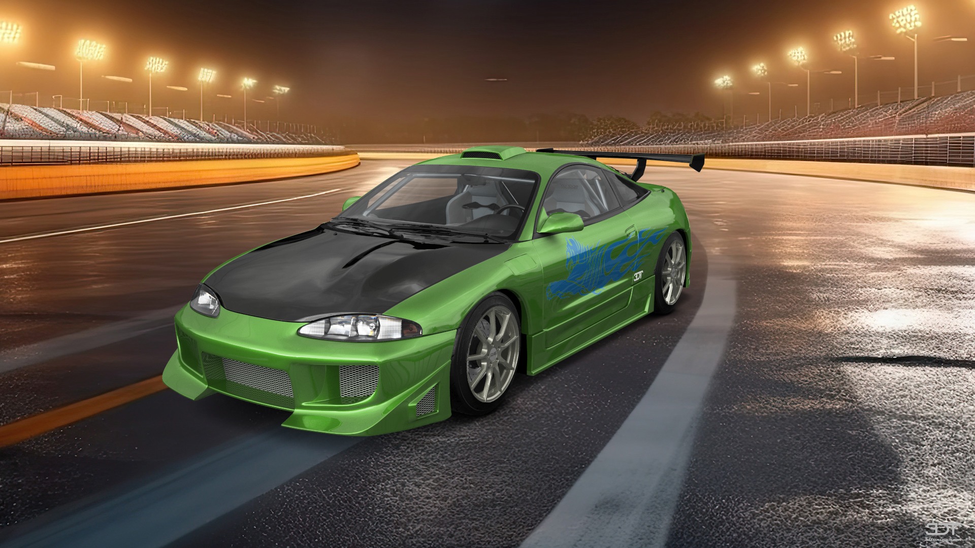 Mitsubishi Eclipse GSX Coupe 1995 tuning