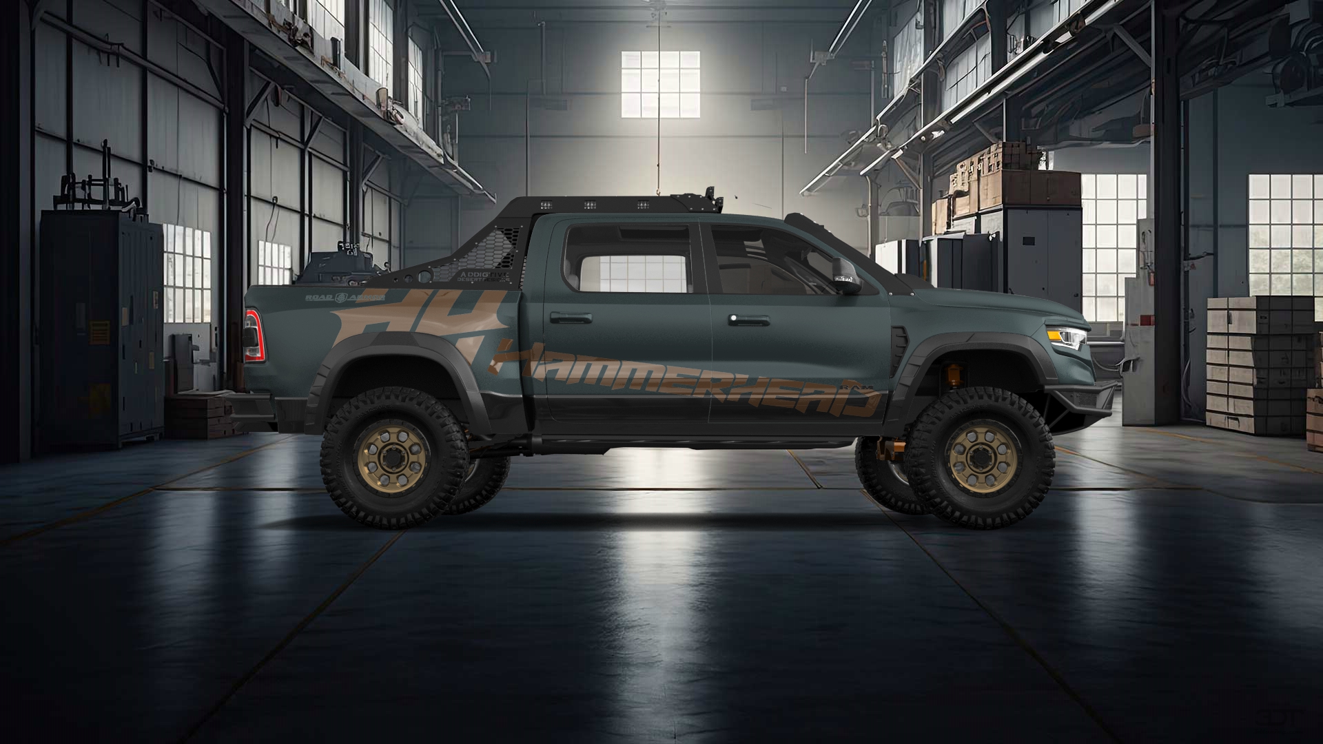 Dodge Ram 1500 TRX 4 Door pickup truck 2021 tuning