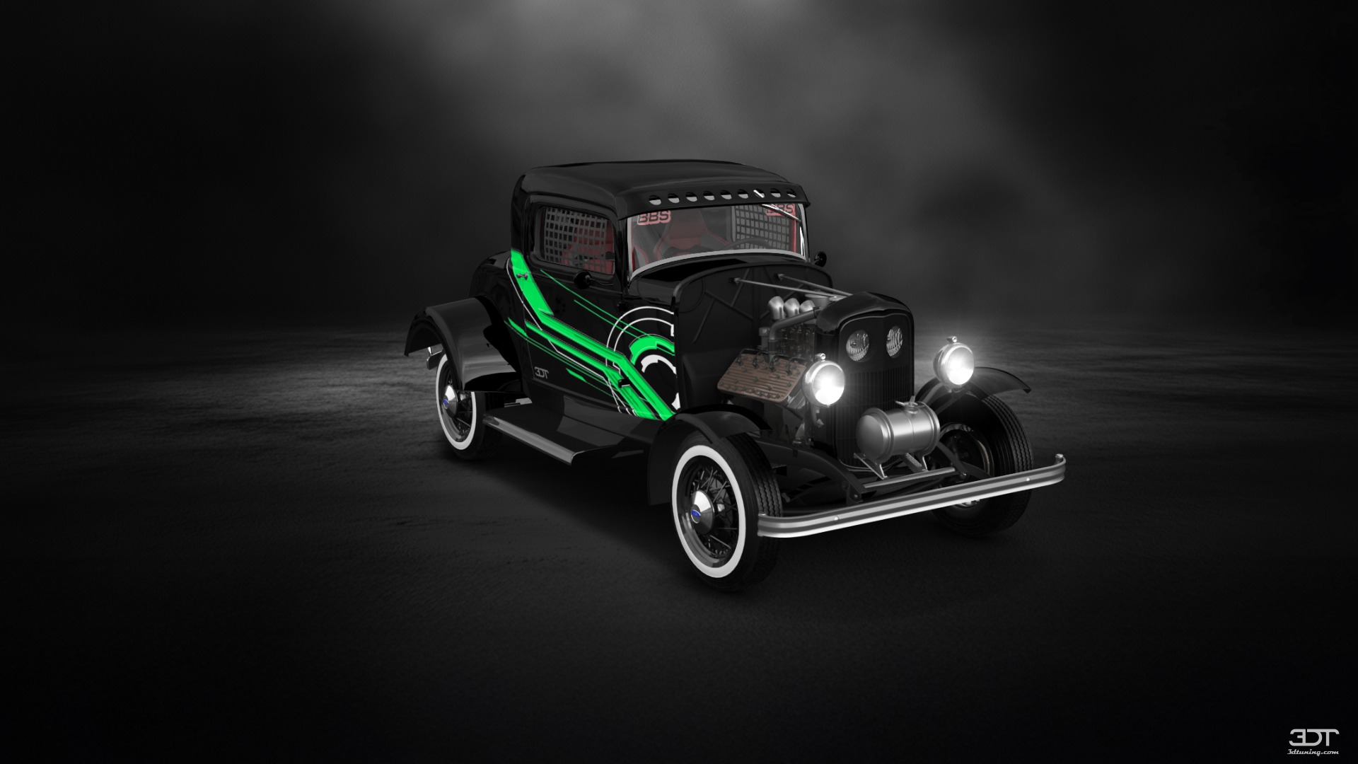 Ford Model B Deluxe 2 Door Coupe 1932 tuning