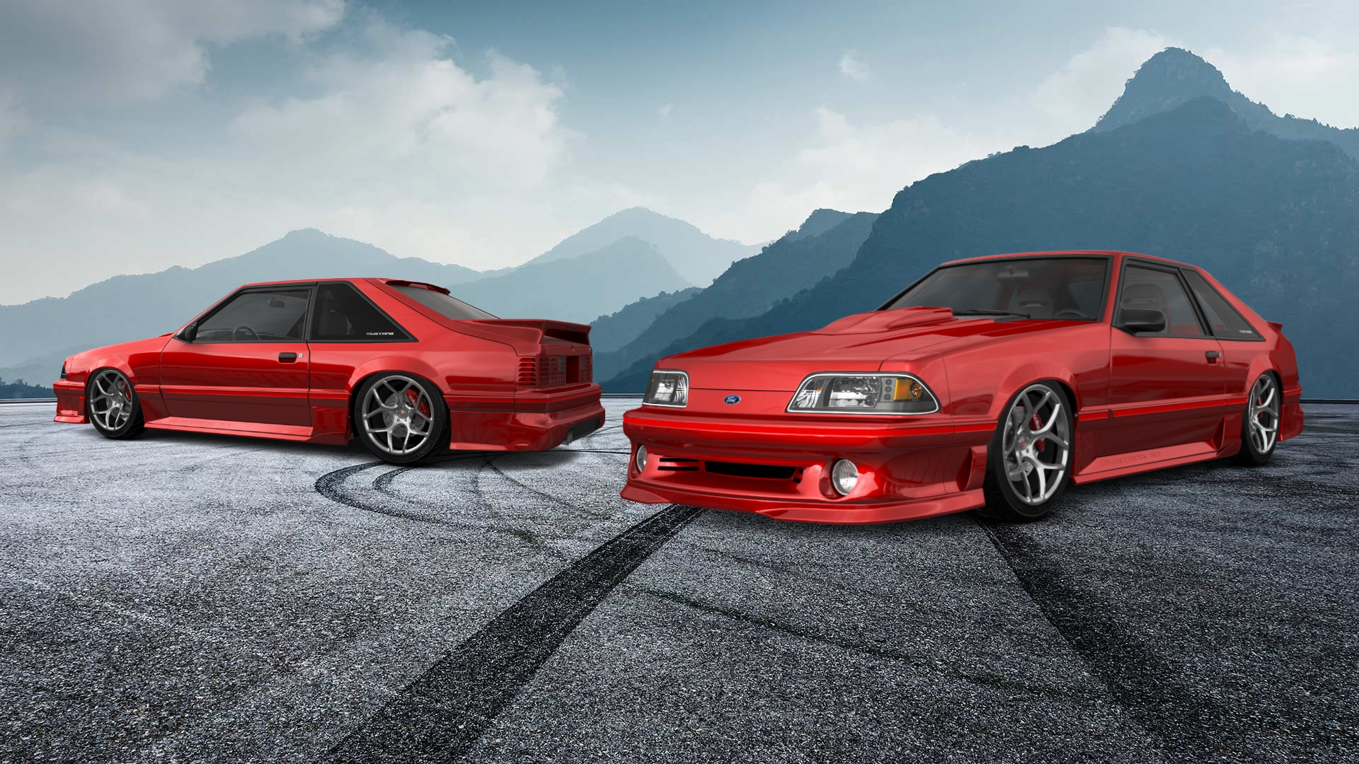 Ford Mustang 3 Door Hatchback 1988