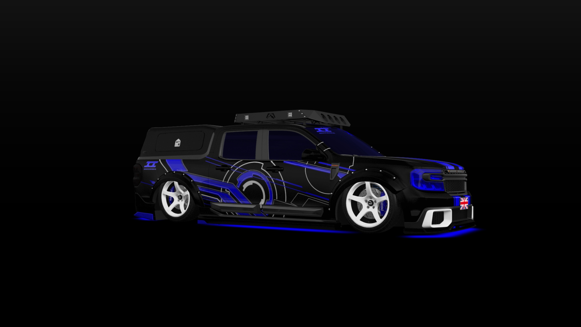 Ford Maverick 4 Door pickup truck 2022 tuning