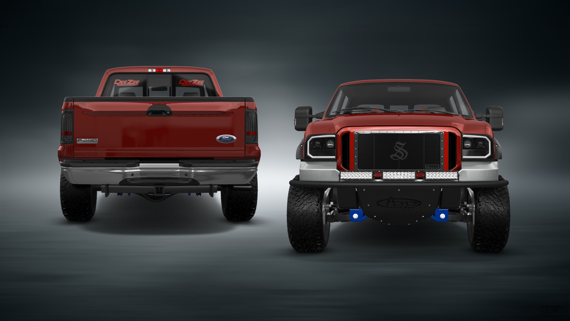 Ford F-250 Crew Cab 4 Door pickup truck 1999 tuning