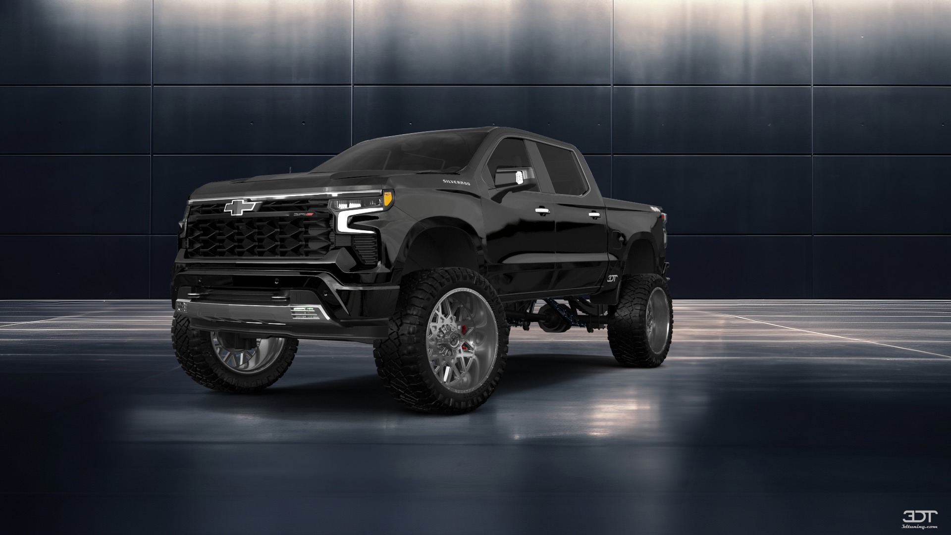 Chevrolet Silverado 1500 Crew Cab 5.8 ft box 4 Door pickup truck 2023 tuning