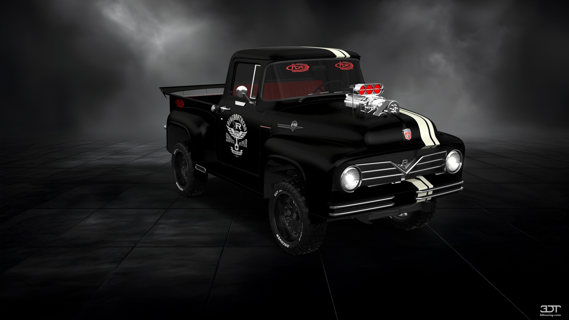 Ford F-100 2 Door truck 1956