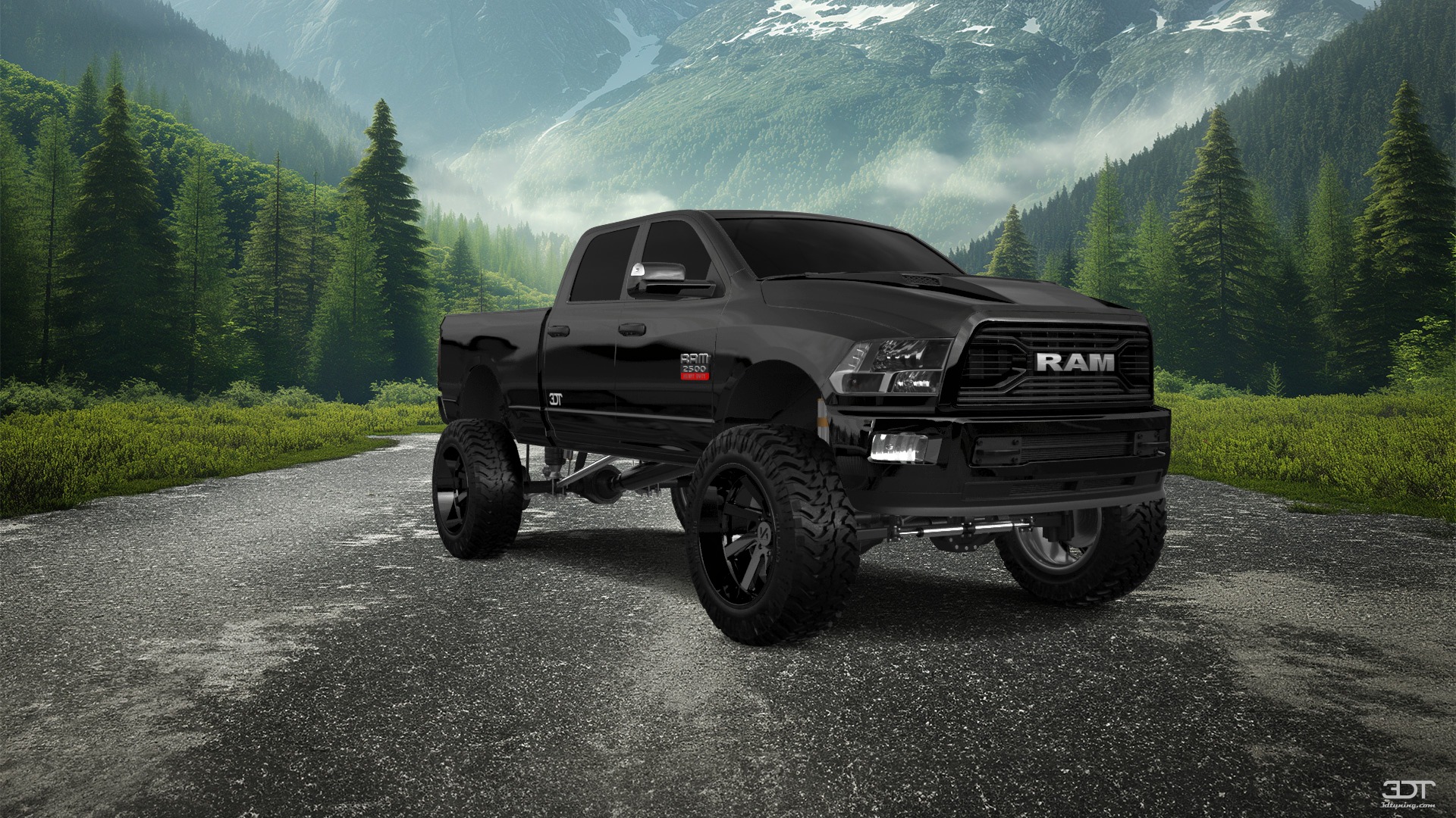 Dodge Ram 2500 4 Door Truck 2014