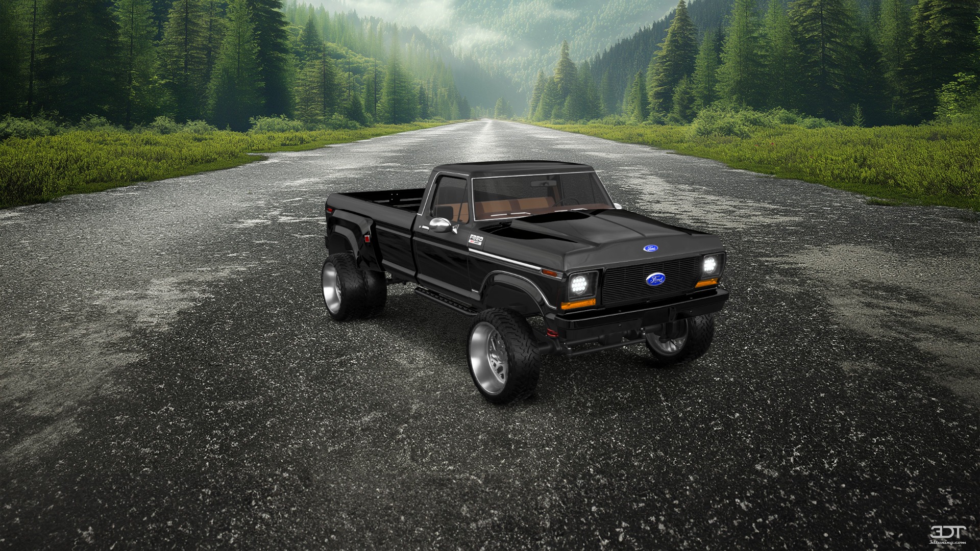 Ford F-350 Dually Regular Cab 2 Door pickup truck 1978 tuning