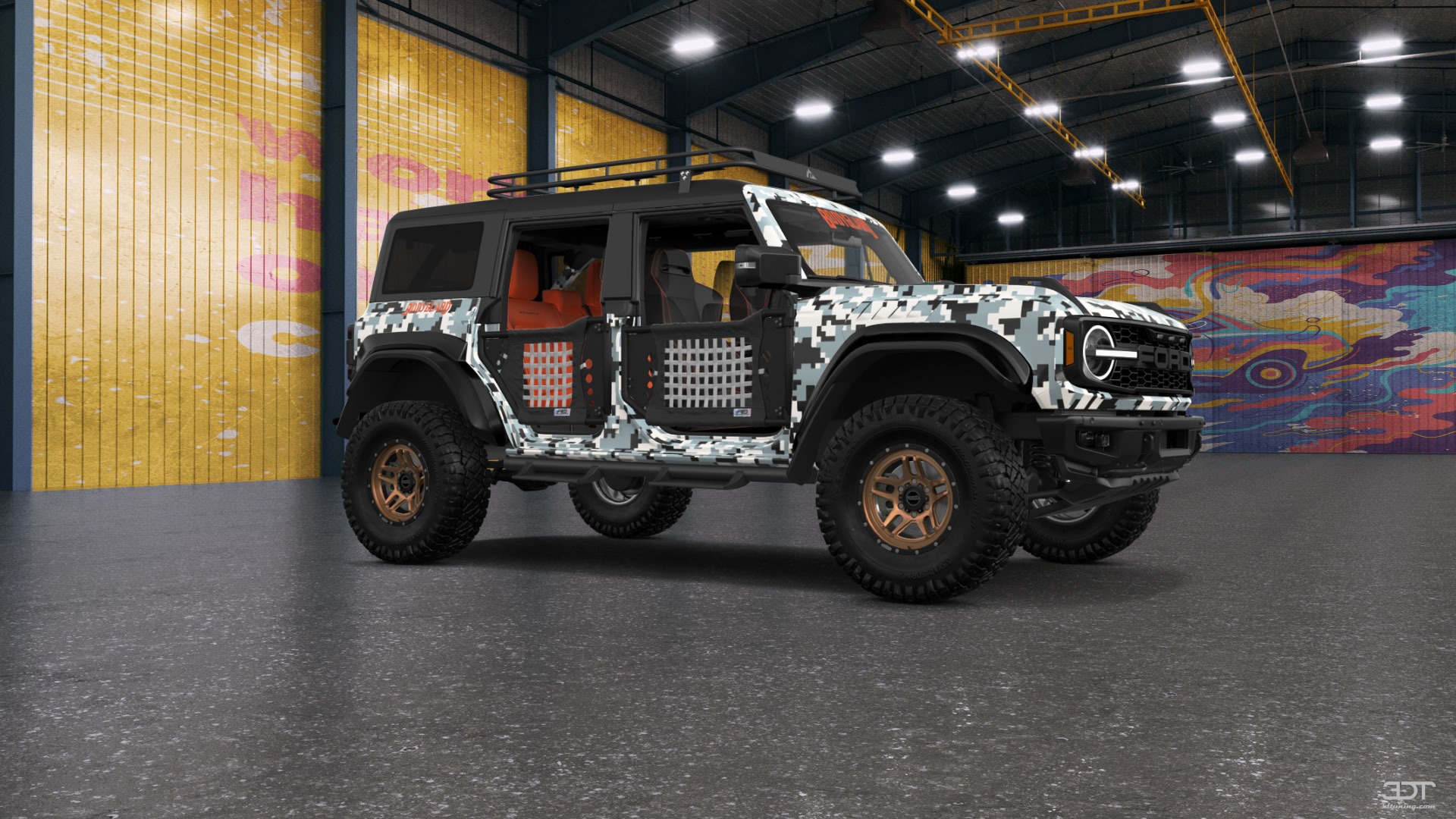 Ford Bronco Raptor 4 Door pickup truck 2022