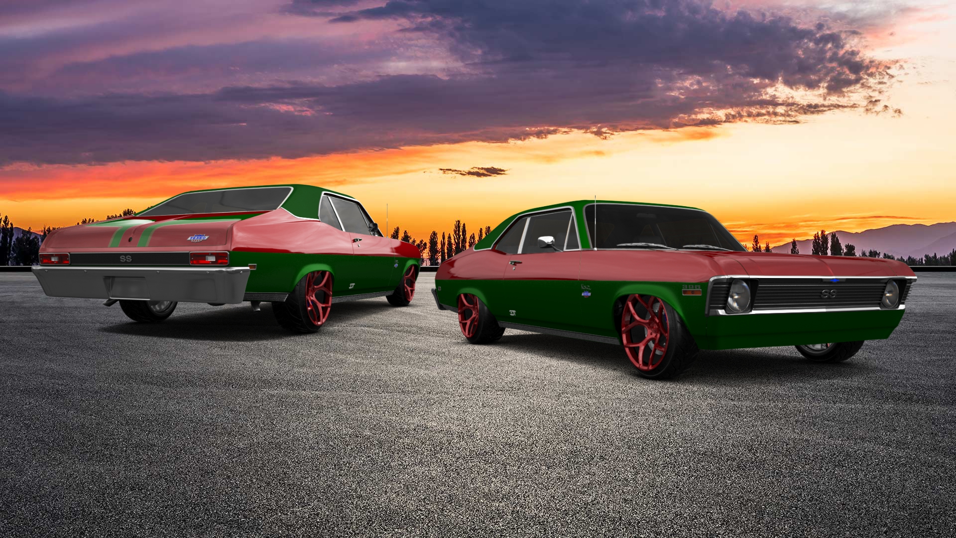 Chevrolet Chevy II Nova 2 Door Coupe 1968