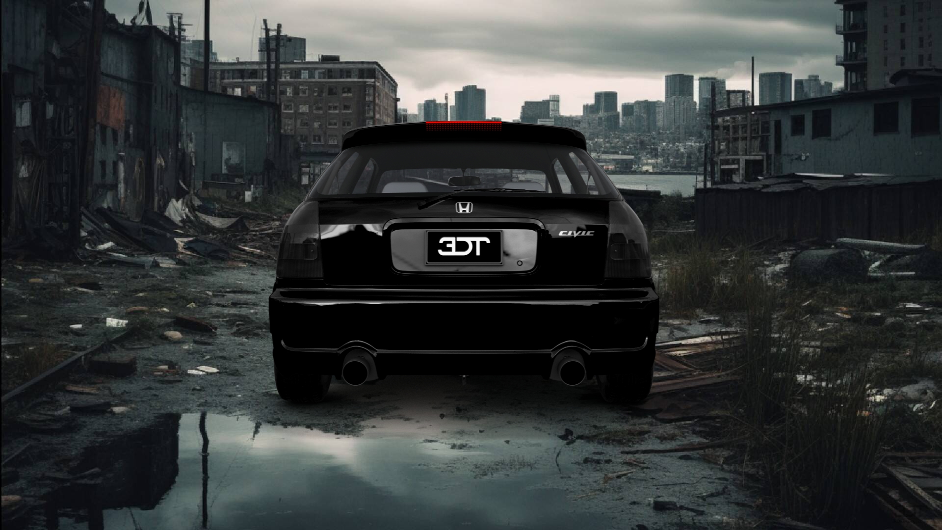 Honda Civic 3 Door Hatchback 1997 tuning