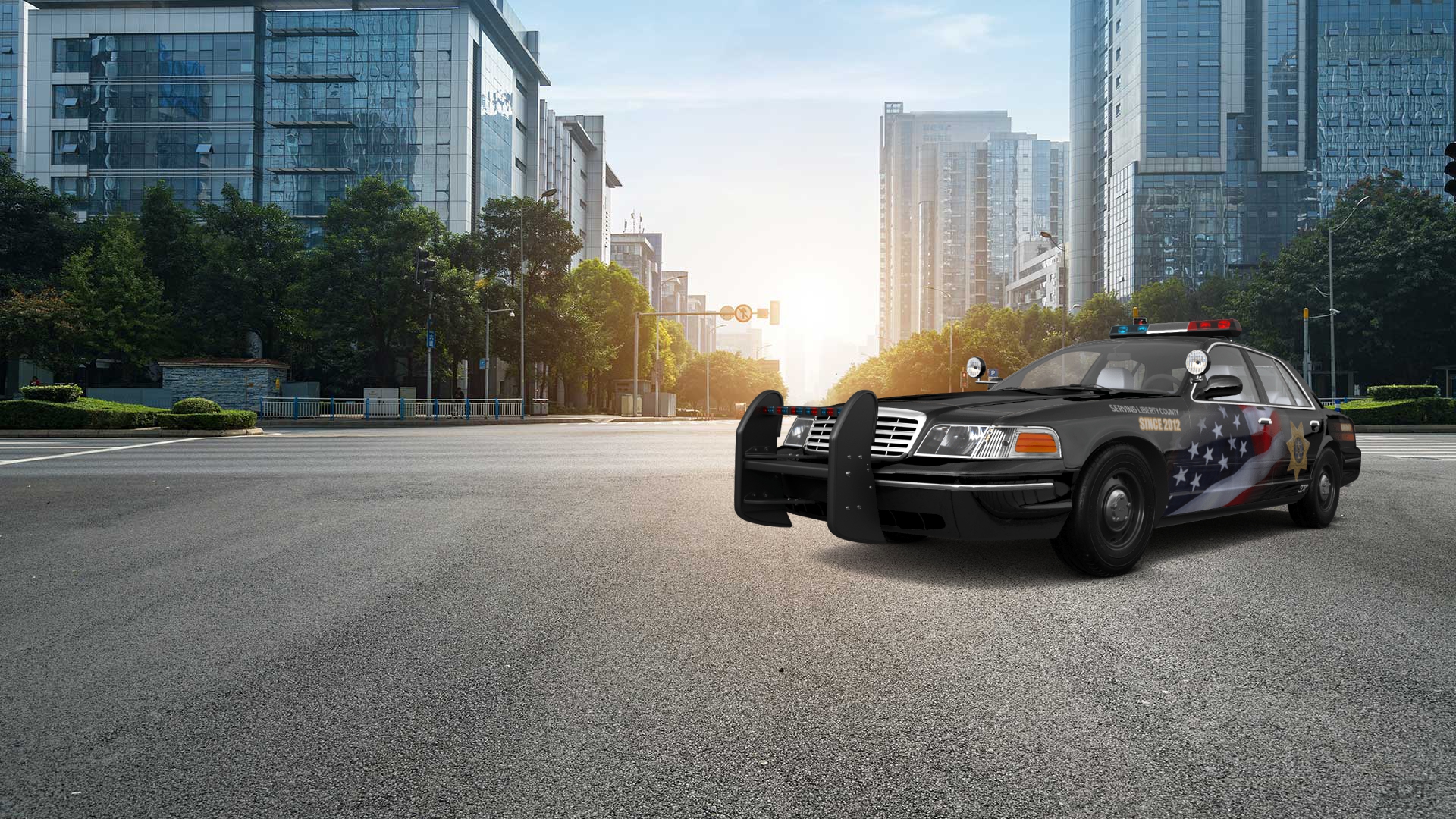 Ford Crown Victoria Sedan 2007 tuning