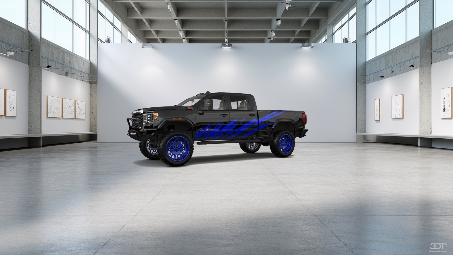 GMC Sierra 2500 HD 4 Door pickup truck 2020 tuning