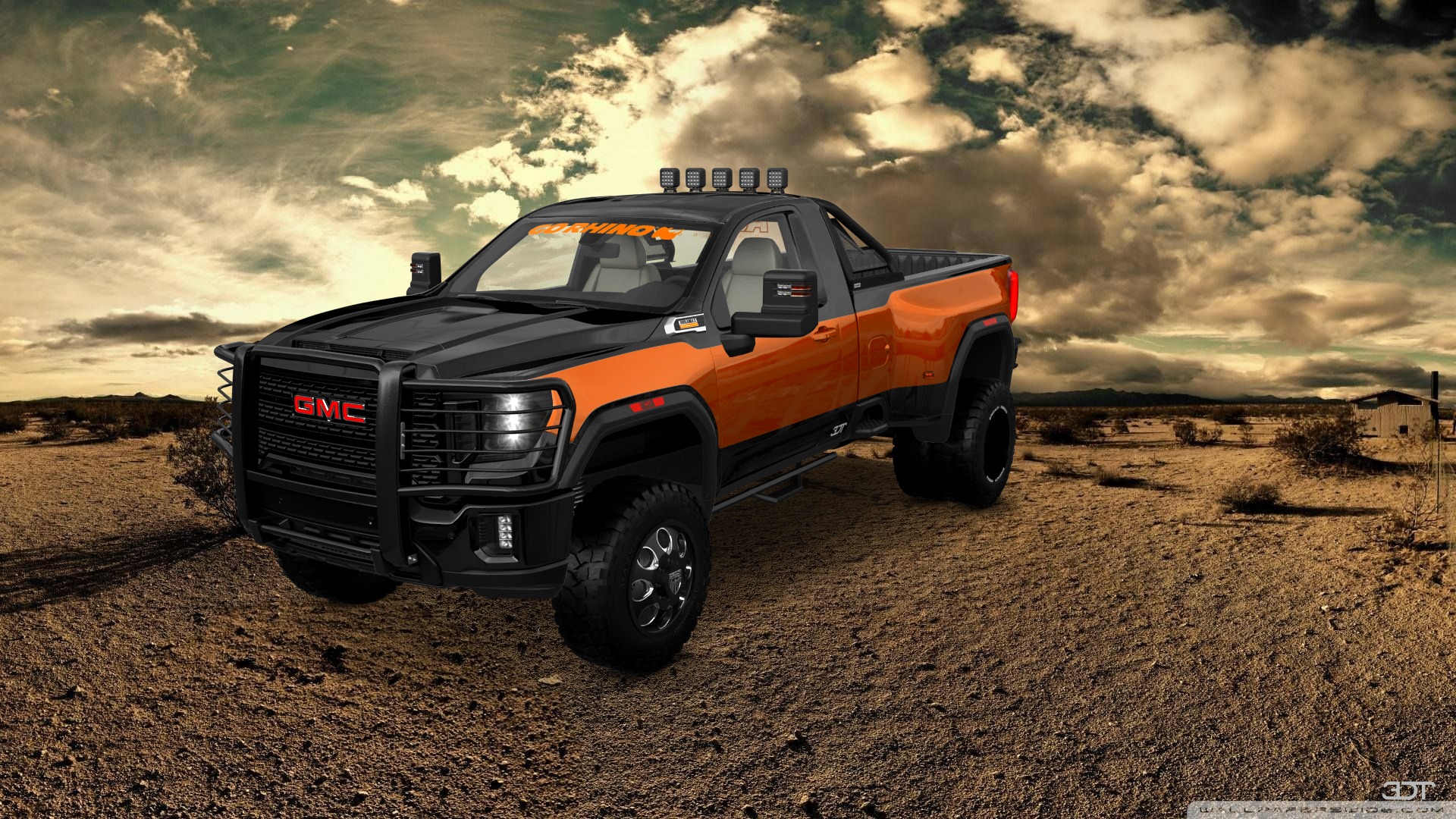 Tuning GMC Sierra 3500 HD 2 Door pickup truck 2020