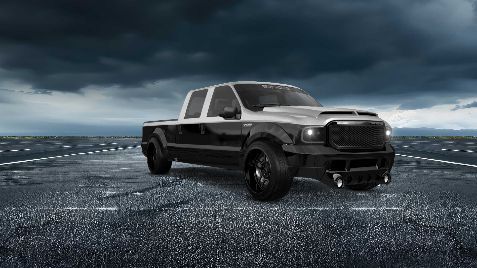 Ford F-250 Crew Cab 4 Door pickup truck 1999
