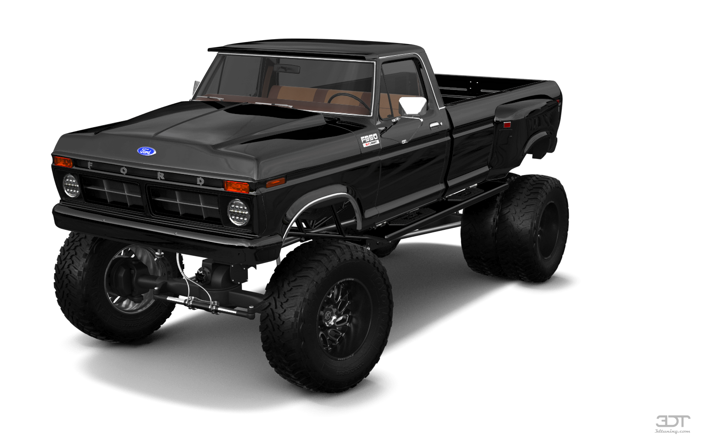 Ford F-350 Dually 2 Door pickup truck 1974