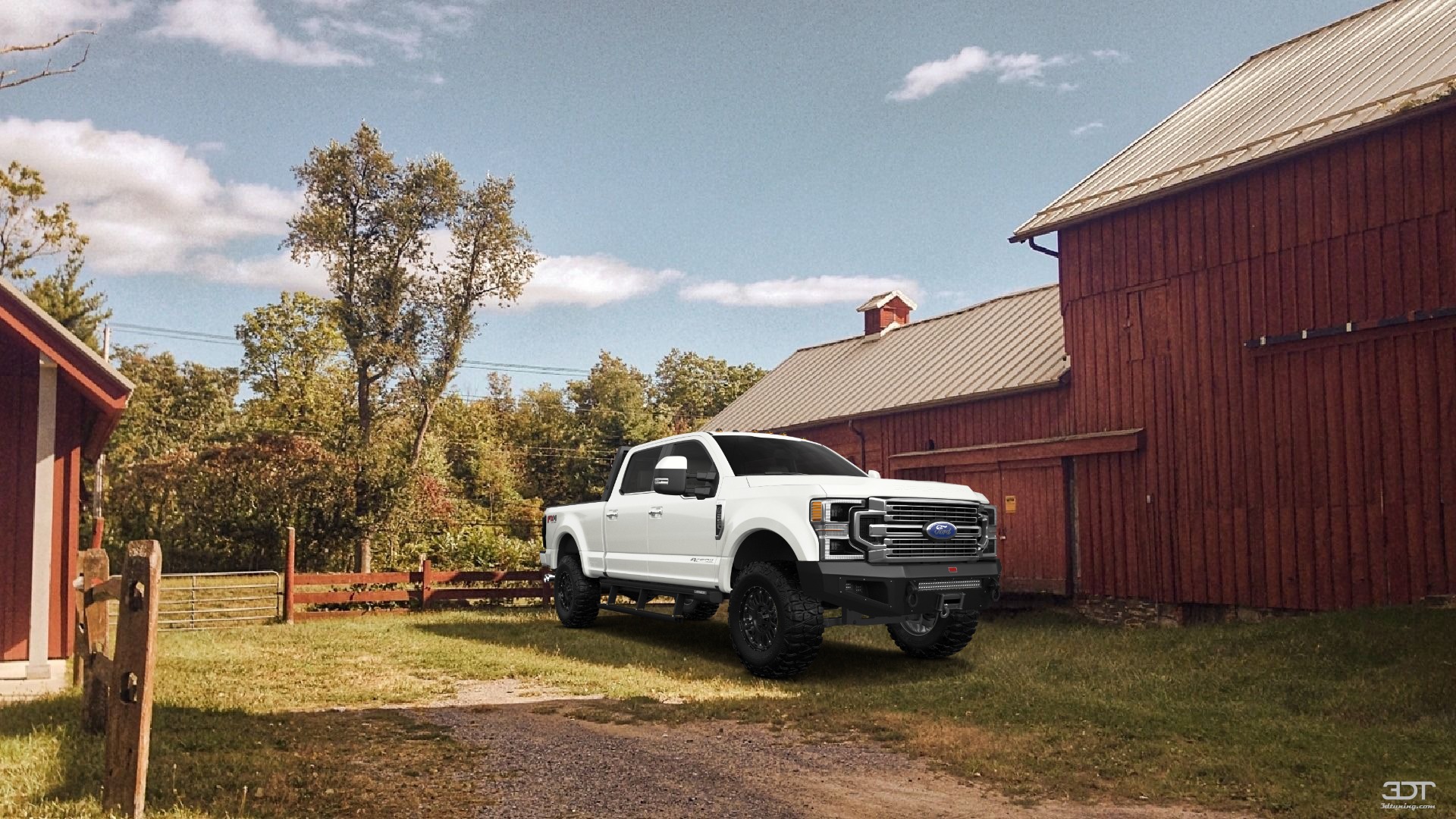 Ford F-250 4 Door pickup truck 2021 tuning