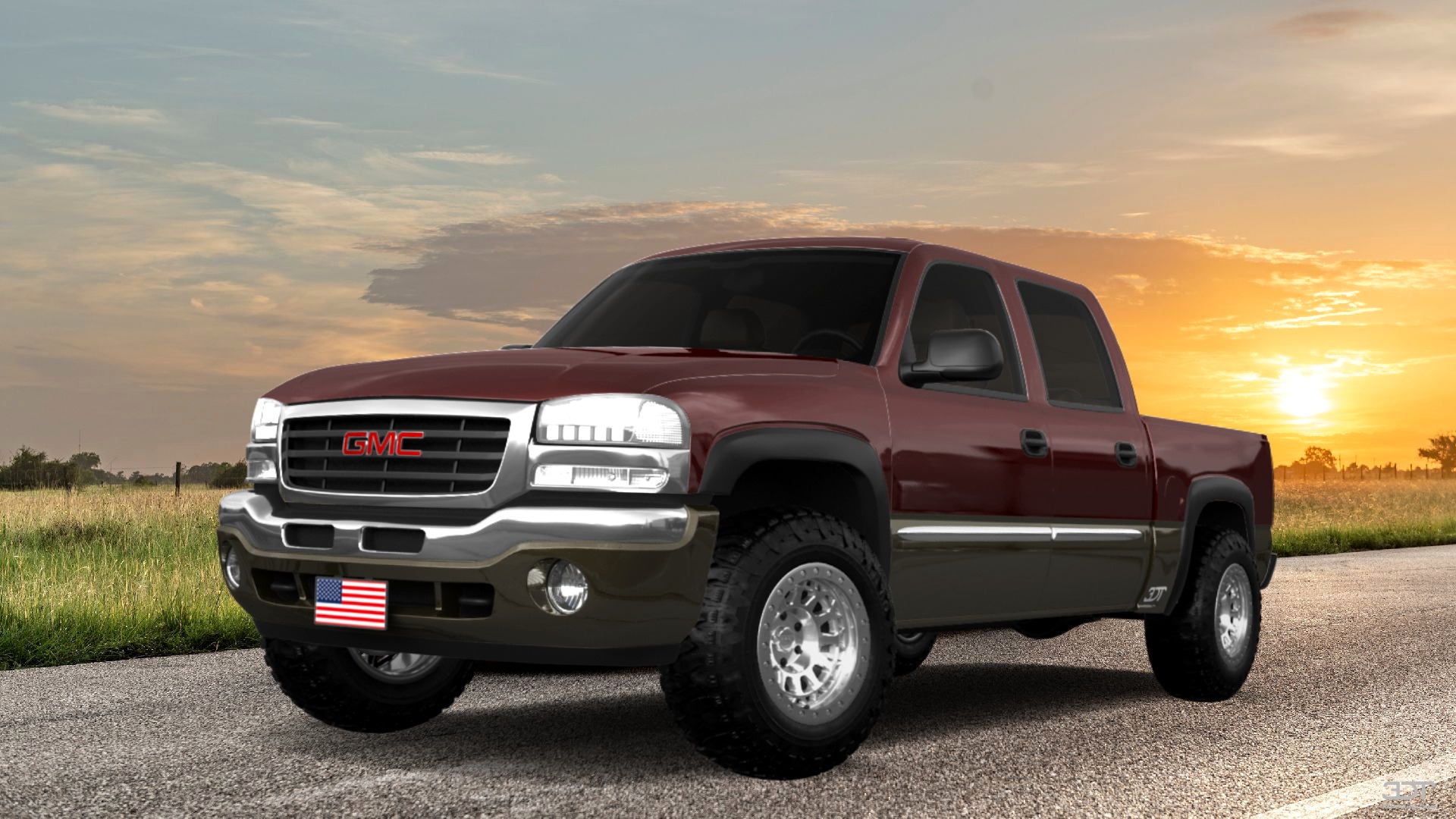 GMC Sierra 1500 Crew Cab Pickup Truck 2000 tuning