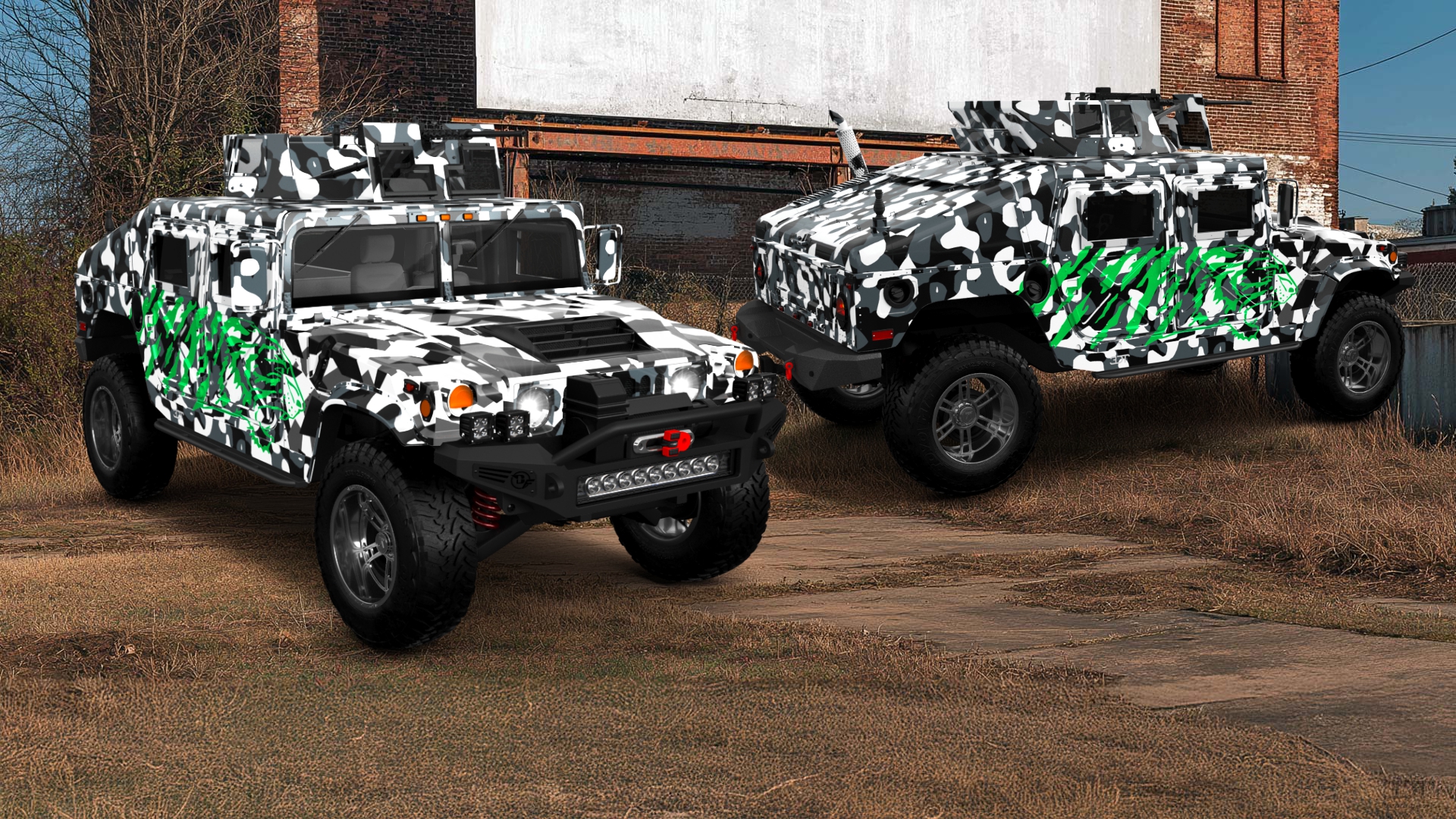 Hummer H1 4 Door SUV 1992 tuning