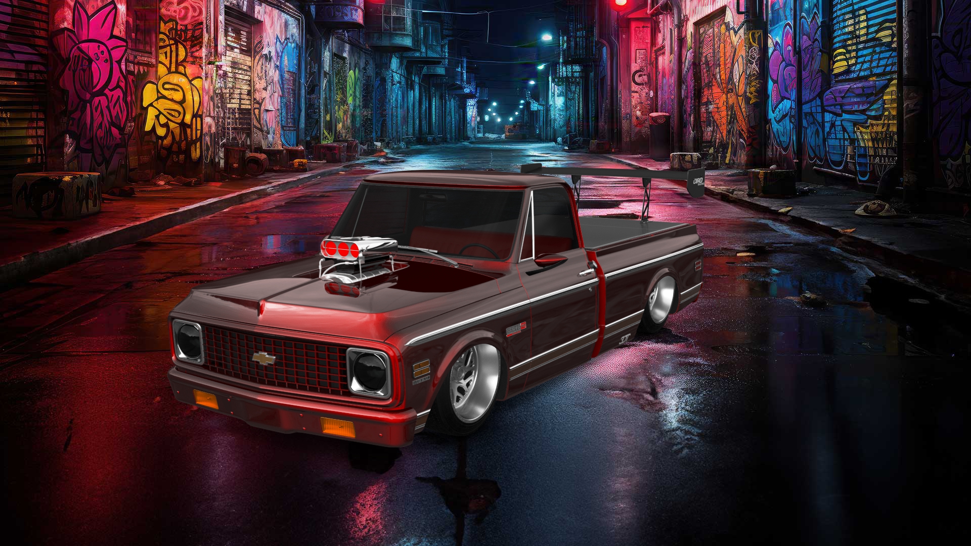 Chevrolet C-10 Cheyenne 2 Door pickup truck 1972