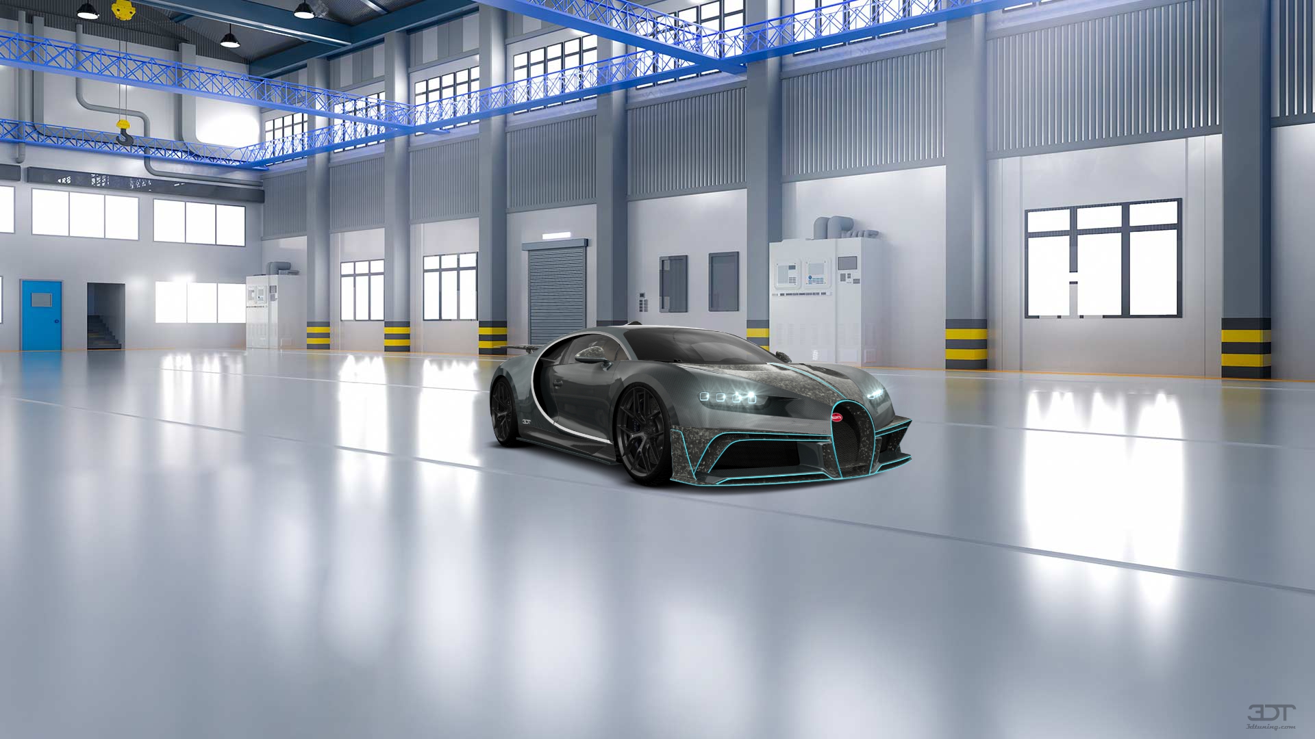 Bugatti Chiron 2 Door Coupe 2016 tuning