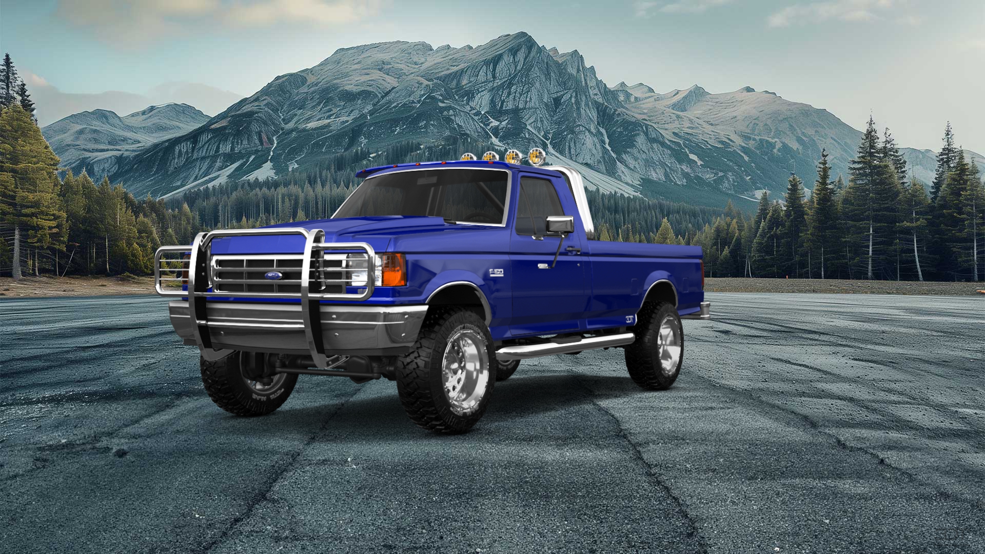 Ford F-150 2 Door pickup truck 1987 tuning