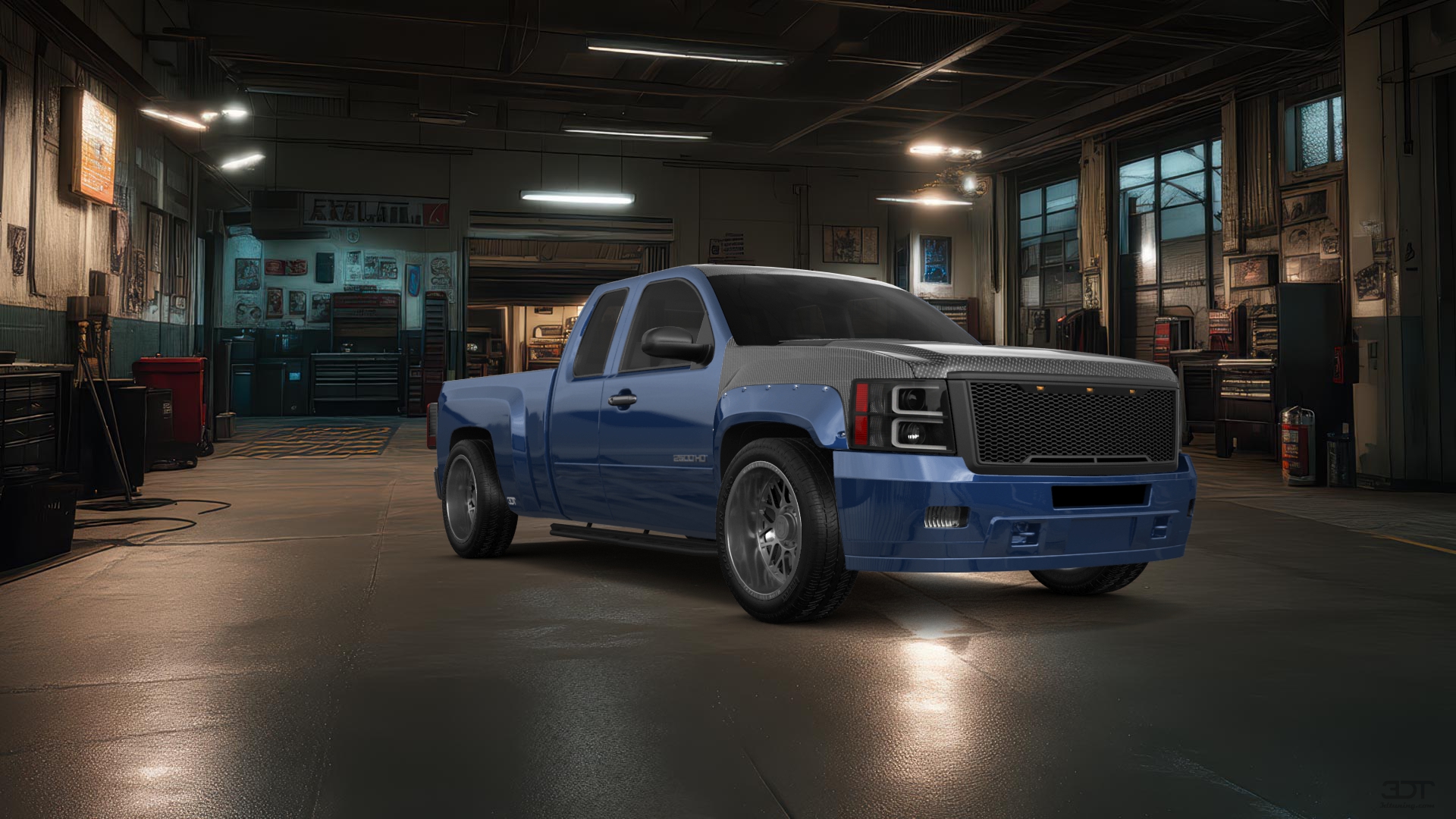 Chevrolet Silverado 2500 HD Extended Cab Pickup Truck 2007 tuning