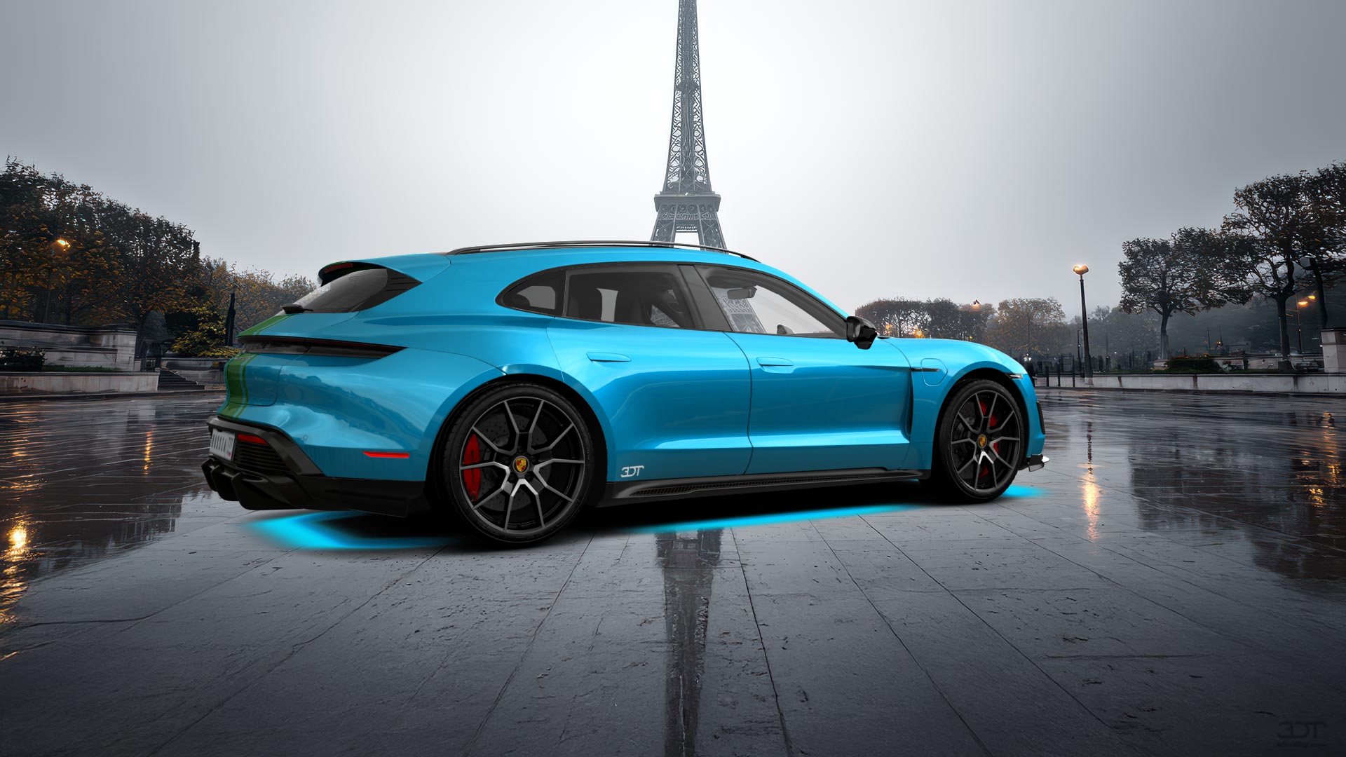 Porsche Taycan Sport Turismo Shooting Brake 2019 tuning