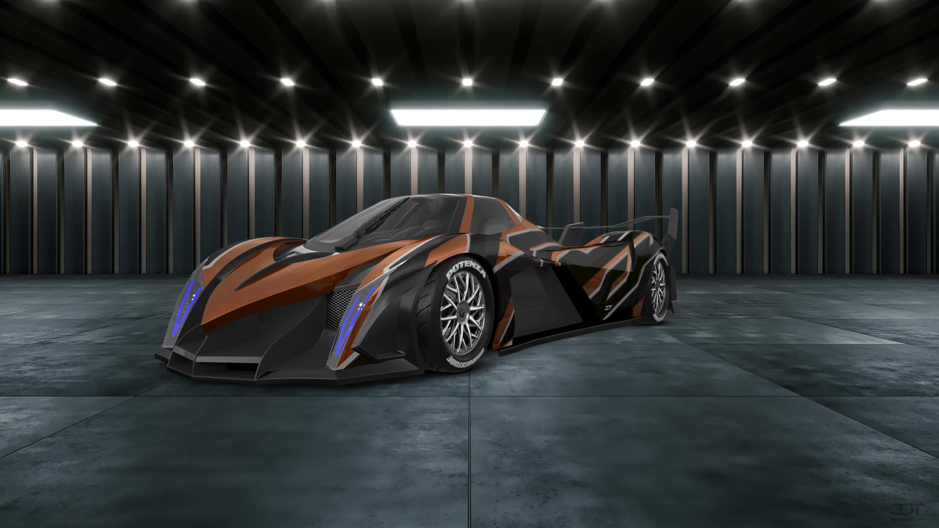 Devel Sixteen Hypercar 2014