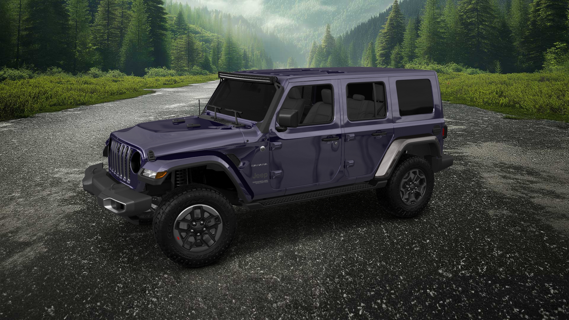 Jeep Wrangler Rubicon JL 4 Door SUV 2017 tuning