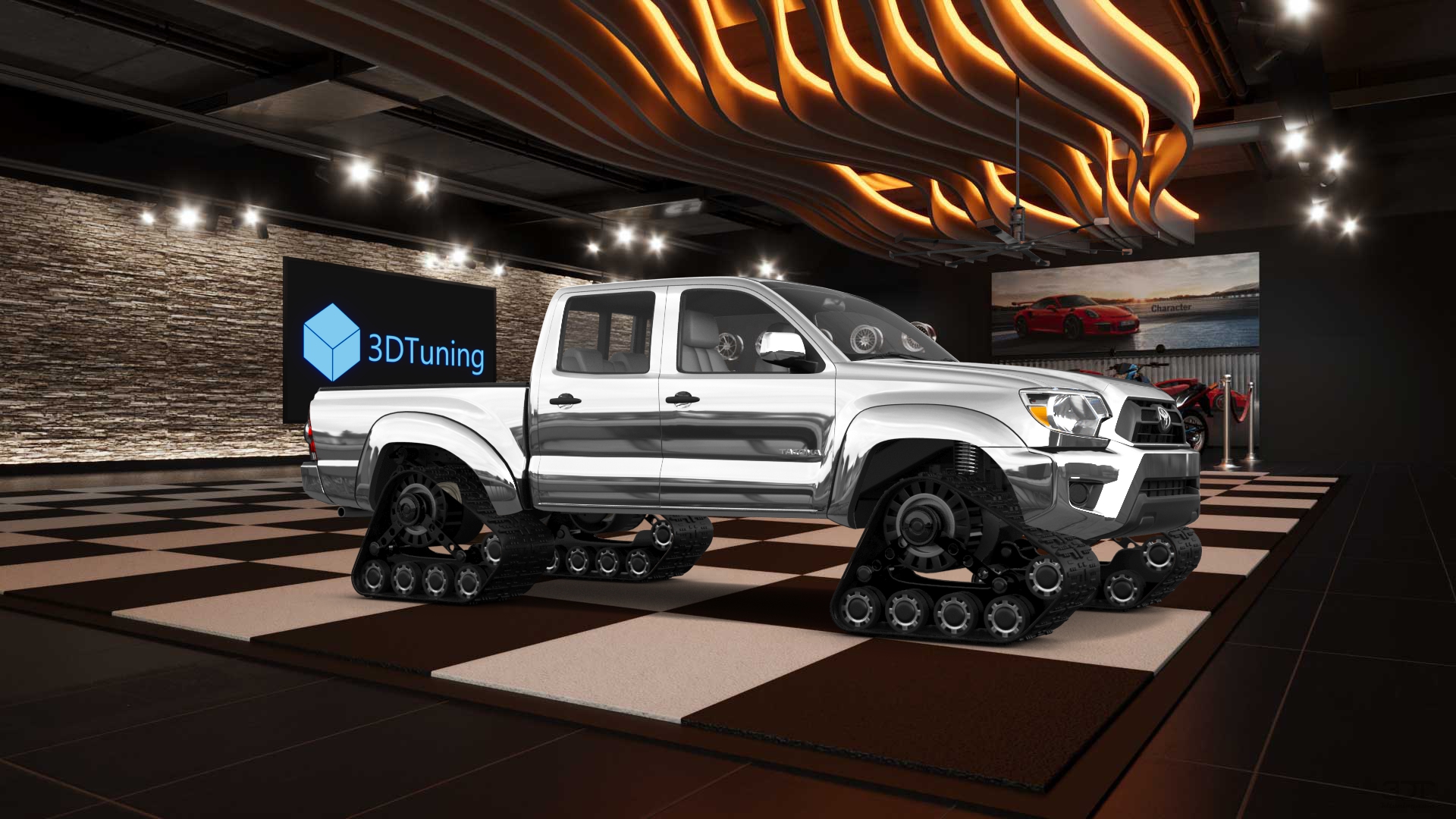 Toyota Tacoma Crew Cab 5.1 ft box 4 Door pickup truck 2012 tuning