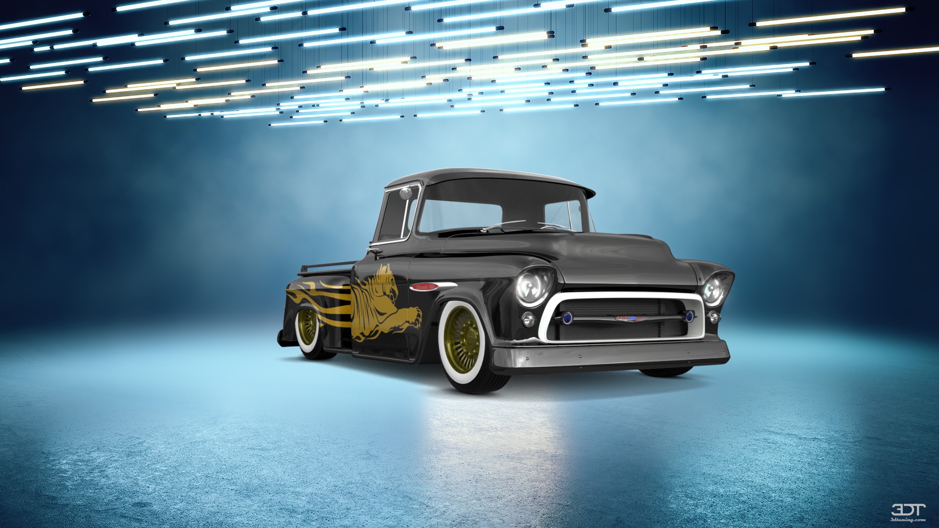 Chevrolet 3100 2 Door pickup truck 1955 tuning