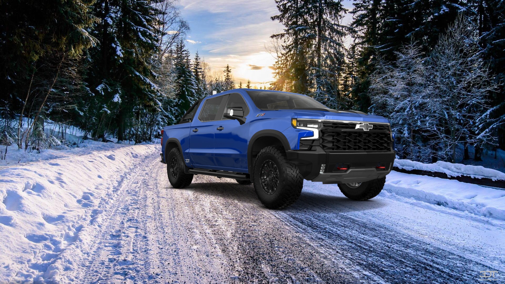 Chevrolet Silverado 1500 Crew Cab 5.8 ft box 4 Door pickup truck 2023