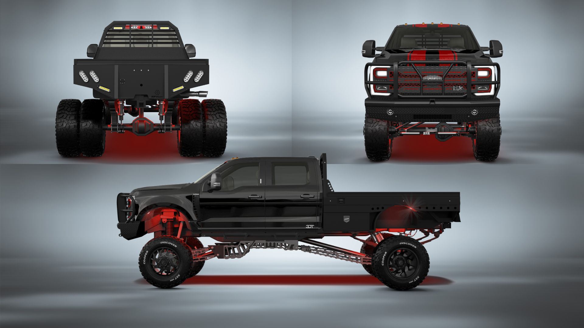 Tuning Ford F-350 DRW Crew Cab 4 Door pickup truck 2023
