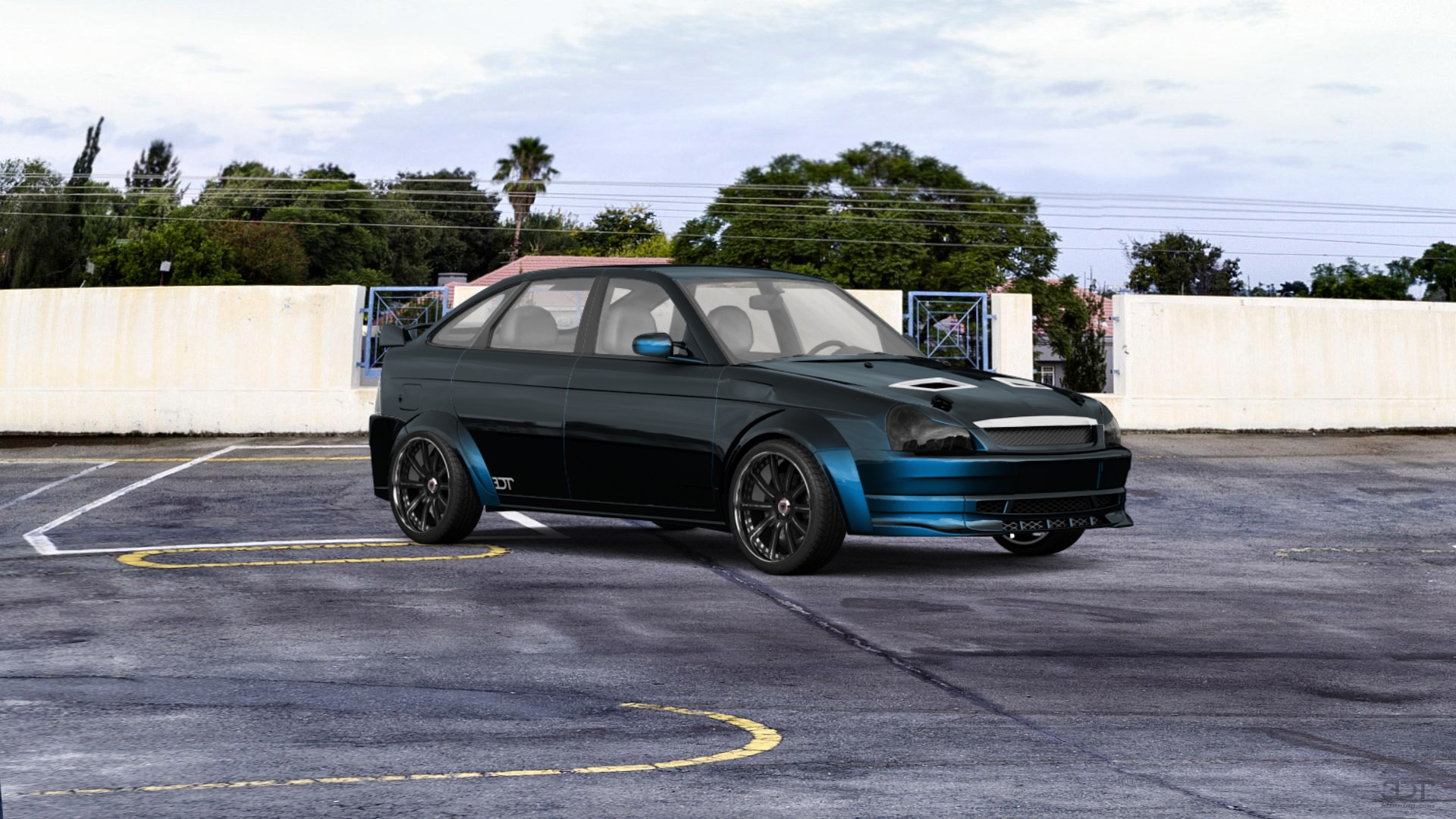 Lada Priora 2172 5 Door Hatchback 2012 tuning