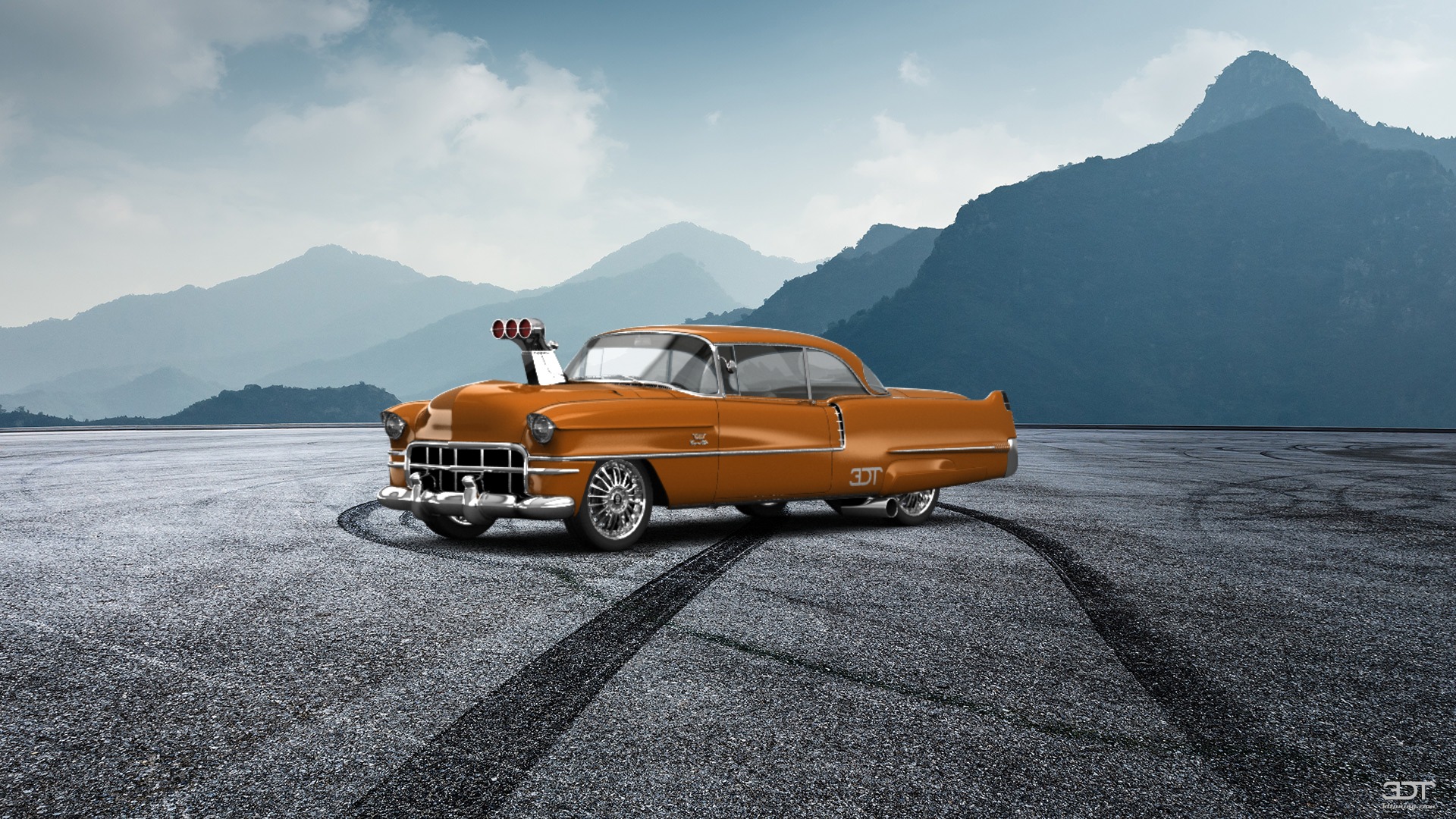Cadillac De Ville Coupe 1956
