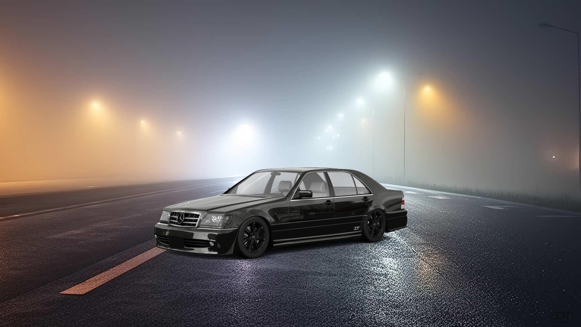 Mercedes S Class Sedan 1992 tuning