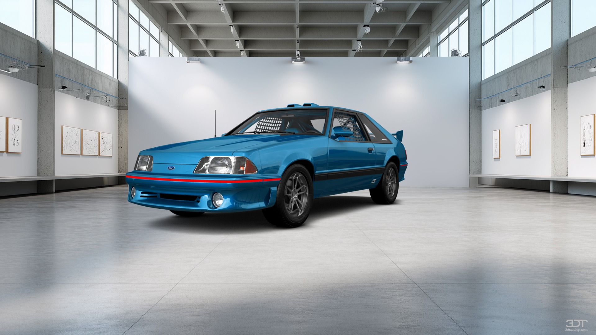 Tuning Ford Mustang 3 Door Hatchback 1988